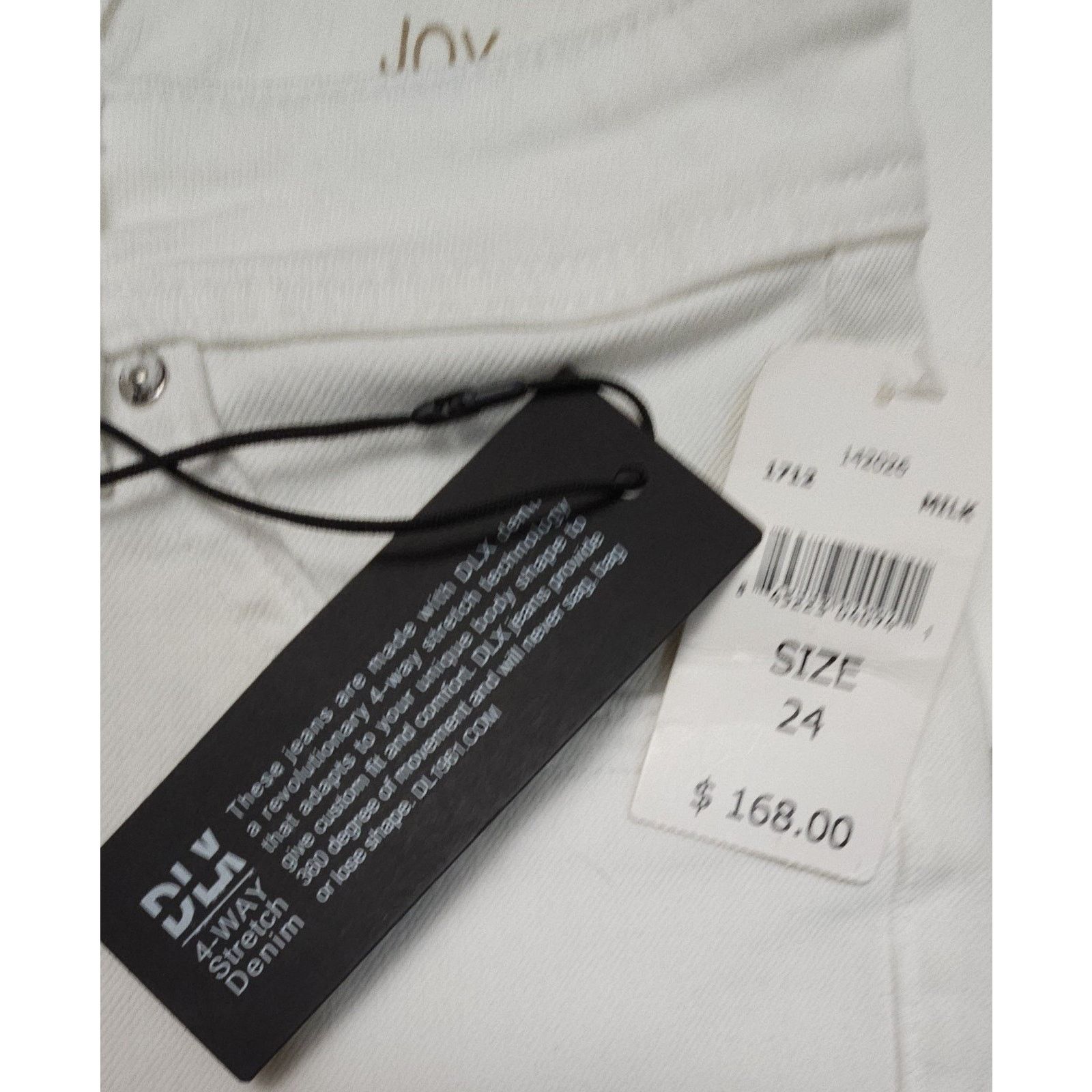 DL1961 DL1961 "Joy" 4 Way 360 High Rise Flare Jeans White Size 24 Size 24" / US 00 / IT 34 - 11 Thumbnail