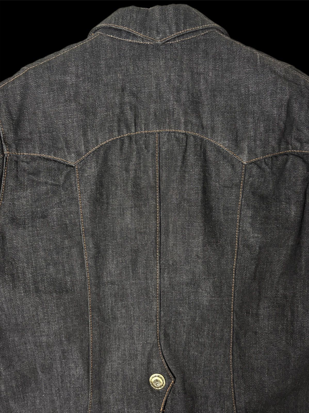 Japanese Brand Obelisk Multi Pocket Denim Jacket Size US S / EU 44-46 / 1 - 7 Thumbnail