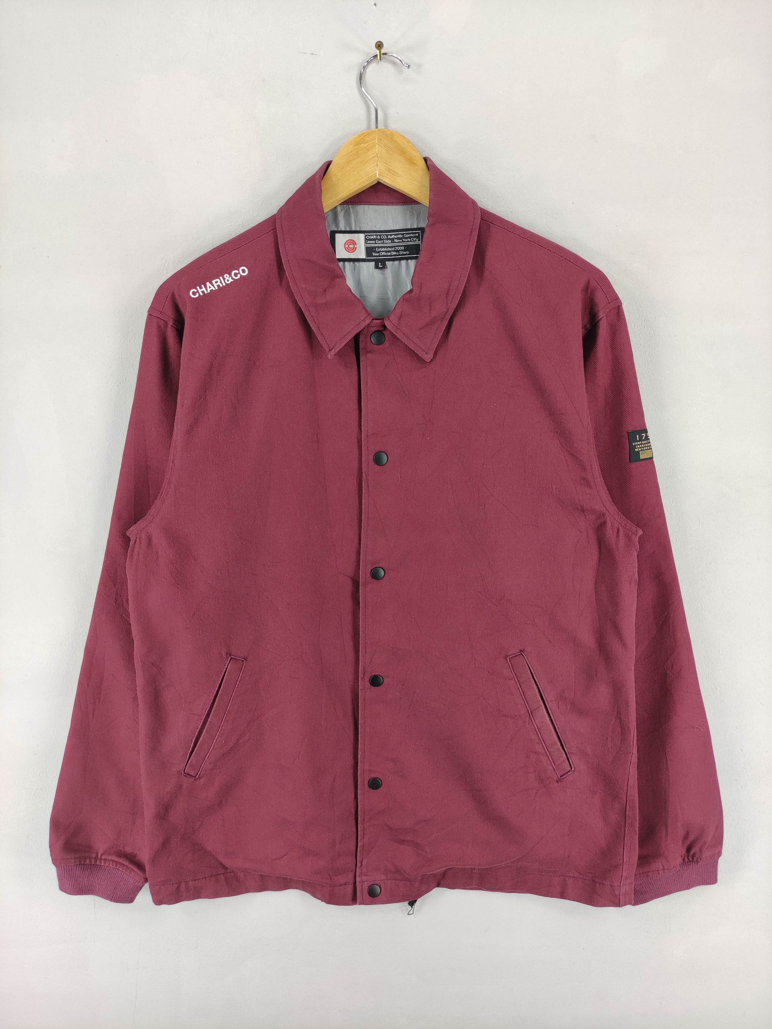 Japanese Brand Vintage Chari&Co Snap Button Jacket Size US L / EU 52-54 / 3 - 2 Thumbnail