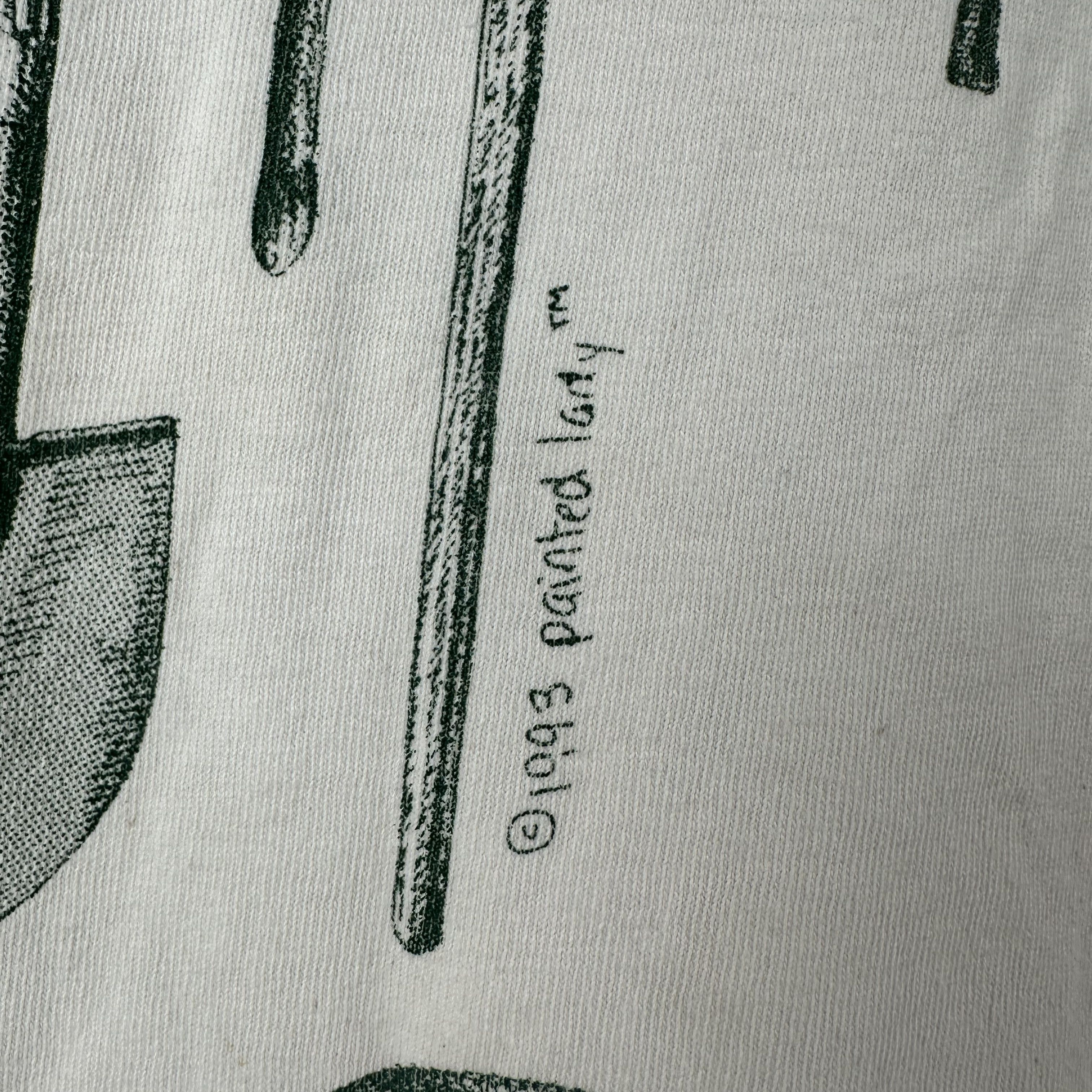 Vintage ​​​​Vintage 1993 Callaway Gardens Garden Tools AOP T-shirt Size US L / EU 52-54 / 3 - 5 Thumbnail