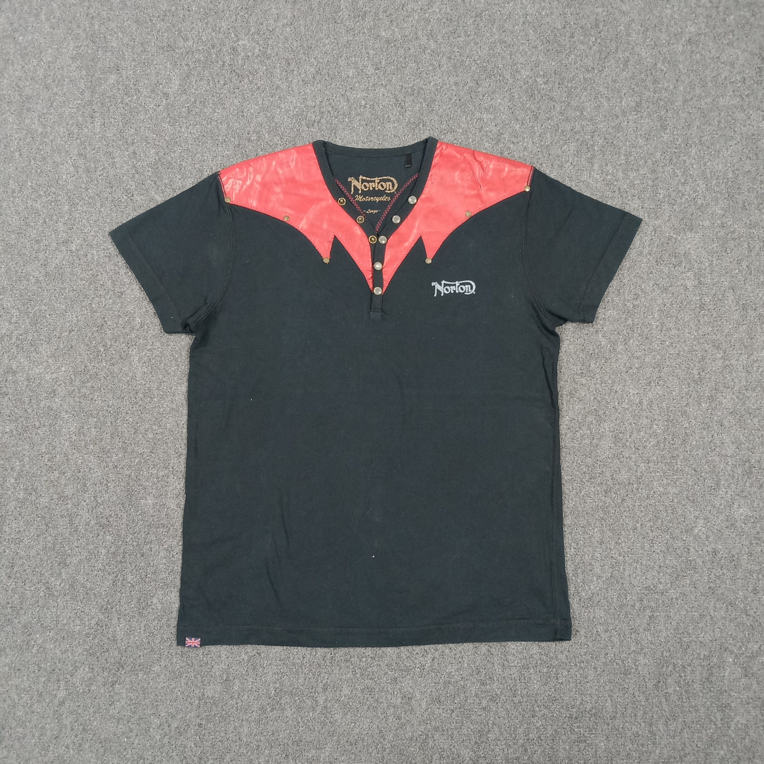 Norton Norton Motorcycles Cafe Racer Rocker Tshirt C285N1 Size US M / EU 48-50 / 2 - 1 Thumbnail
