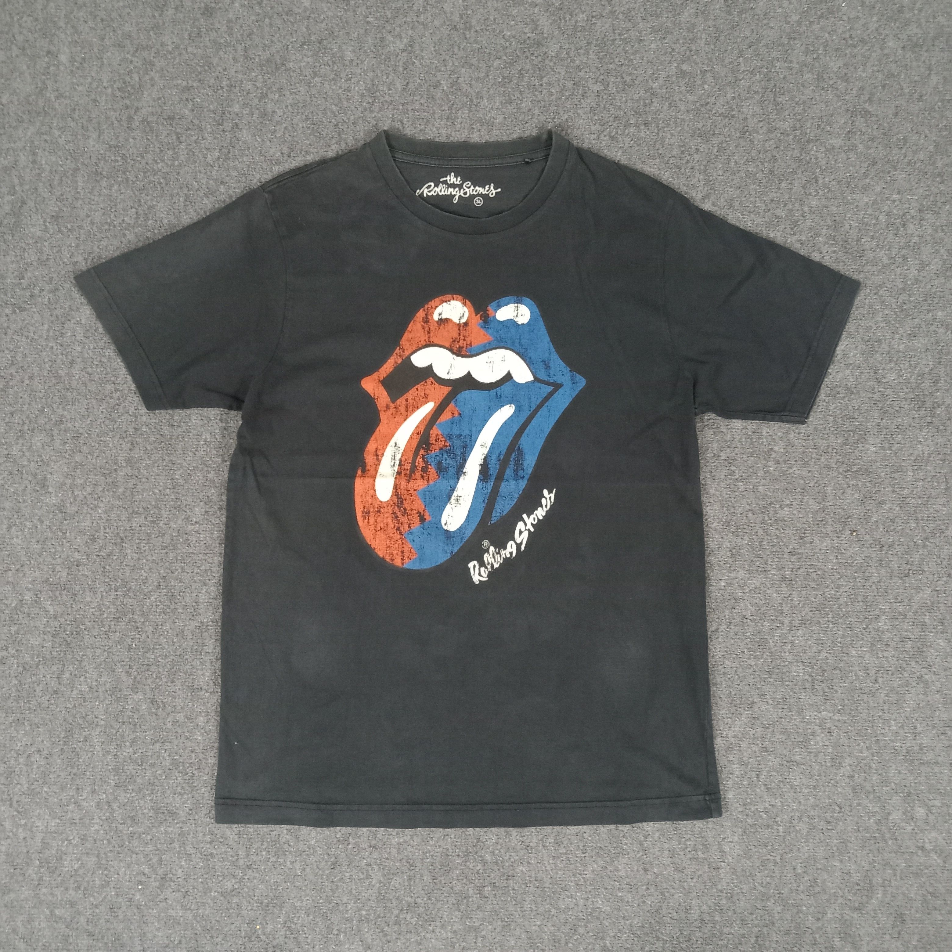 The Rolling Stones × Vintage The Rolling Stones American Rock Band Tshirt Size US L / EU 52-54 / 3 - 1 Thumbnail