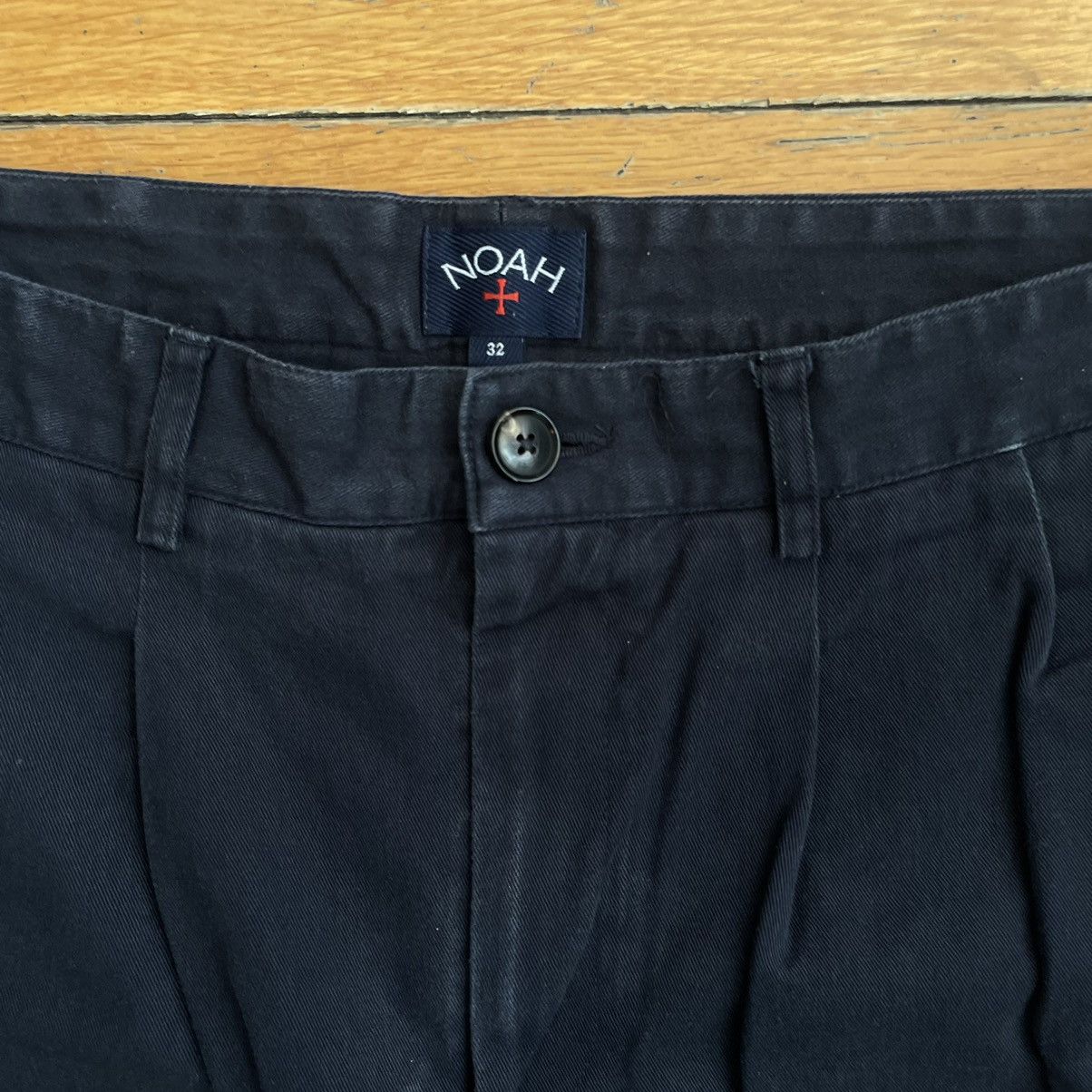 Noah Noah Double Pleated Navy Blue Pants Size US 32 / EU 48 - 3 Thumbnail