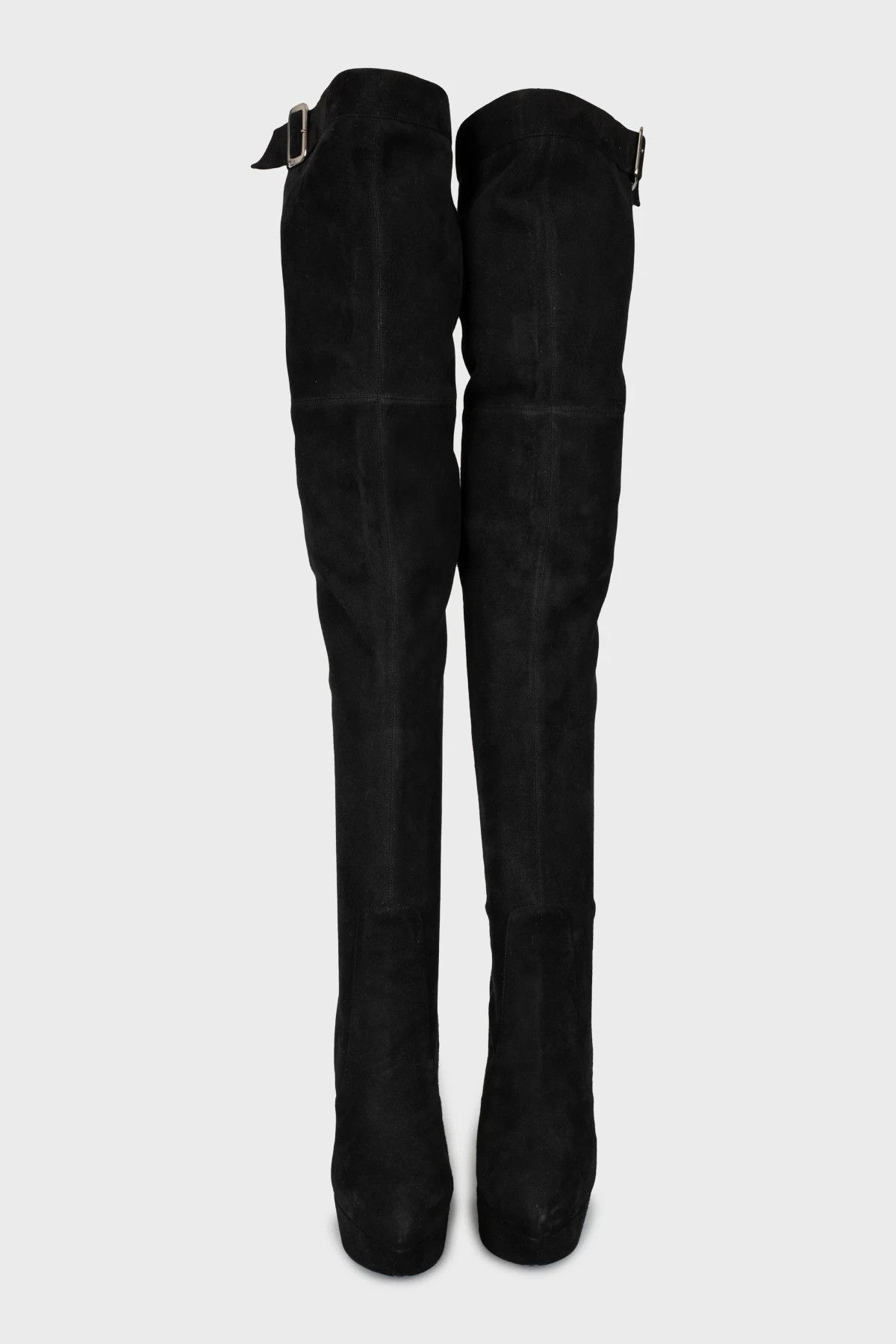 Yves Saint Laurent Yves Saint Laurent Over The Knee Boots Size US 9.5 / IT 39.5 - 3 Thumbnail