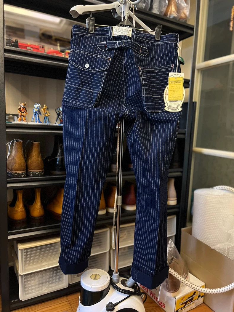 Freewheelers Freewheelers Nissan vintage dyed high-waisted straight-pie Size US 36 / EU 52 - 2 Thumbnail