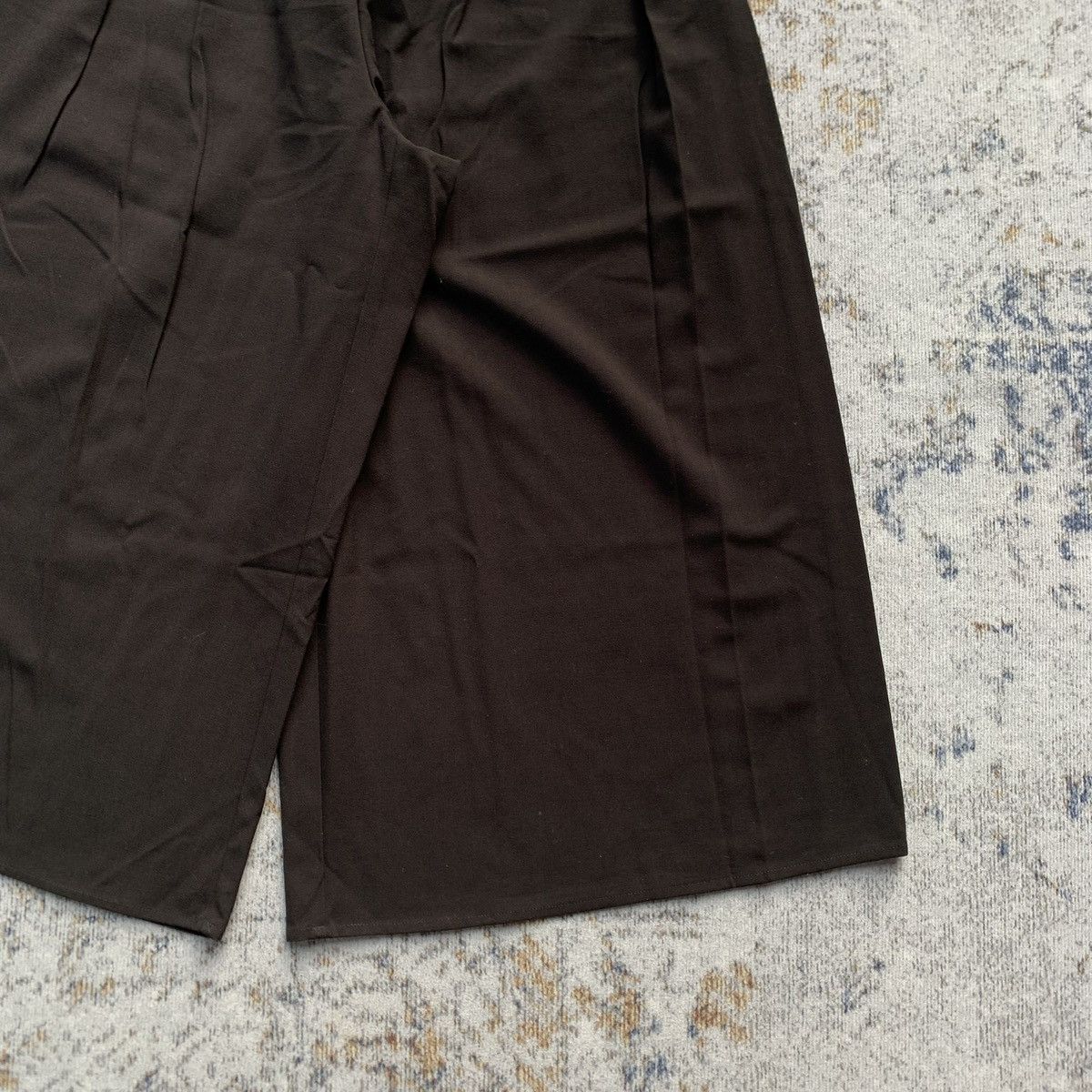 Japanese Brand Rare Japanese Brand GU Yohji Style Heavy Wide Pants Size US 30 / EU 46 - 4 Thumbnail