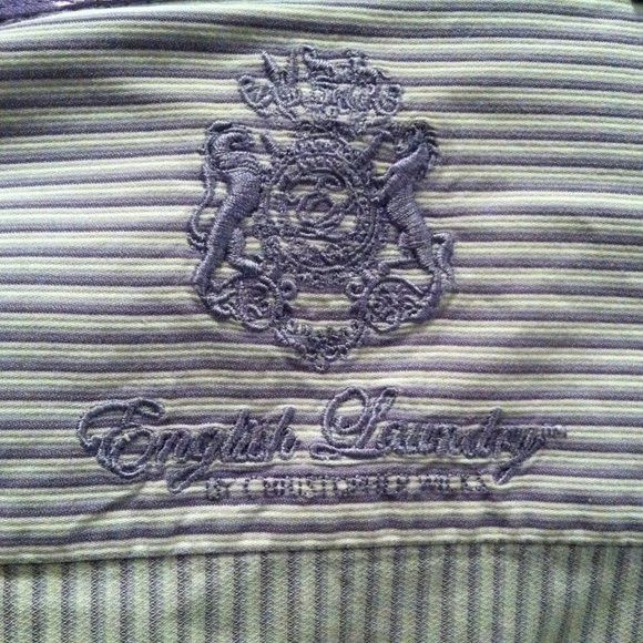 English Laundry ENGLISH LAUNDRY MEN'S 100%COTTON CASUAL SHIRT 16.5/32-33 Size US L / EU 52-54 / 3 - 9 Thumbnail