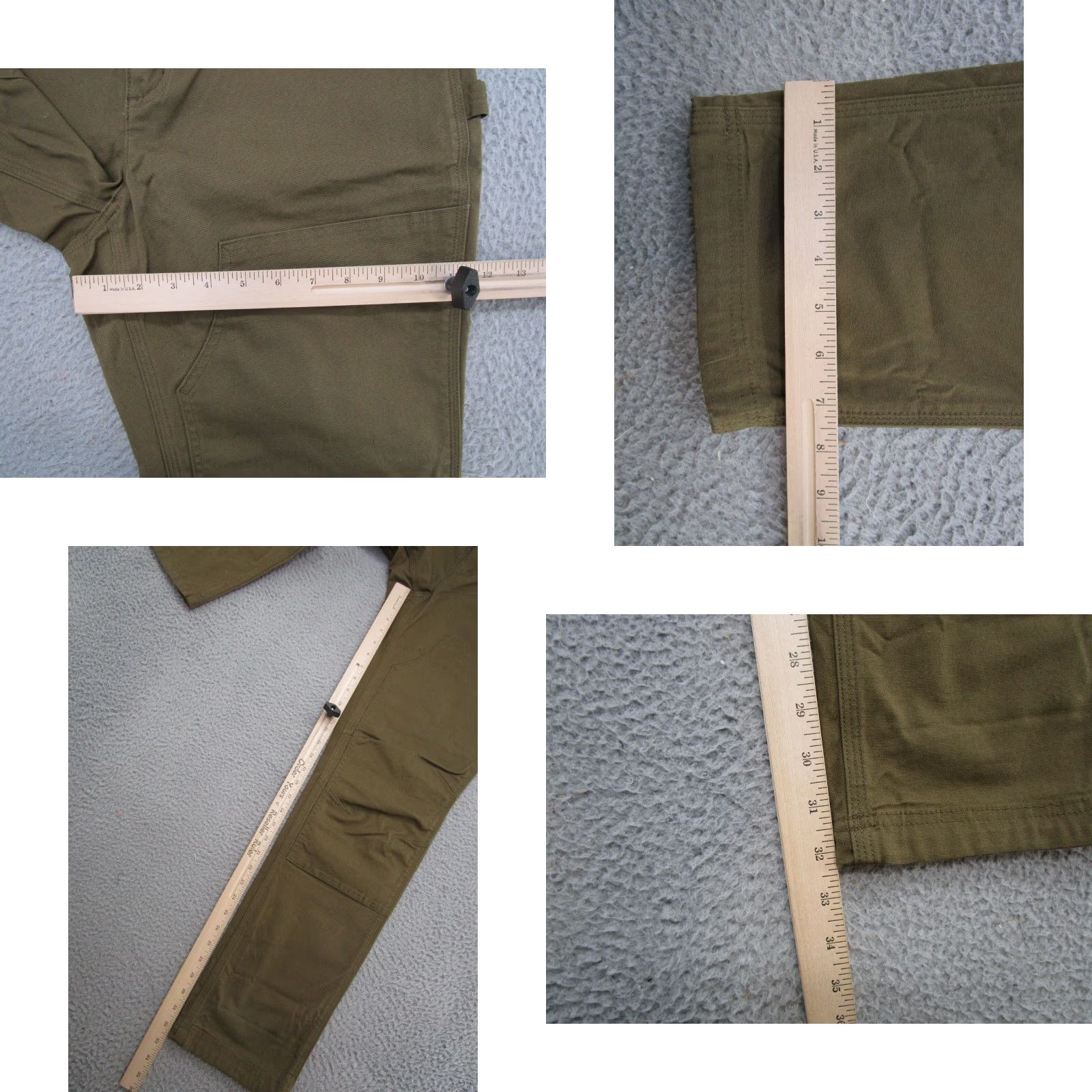Doublet Duluth Trading Women's Size 12x33 Canvas Double Knee Work Pants Slim Leg NEW Size 34" / US 12 / IT 48 - 8 Thumbnail