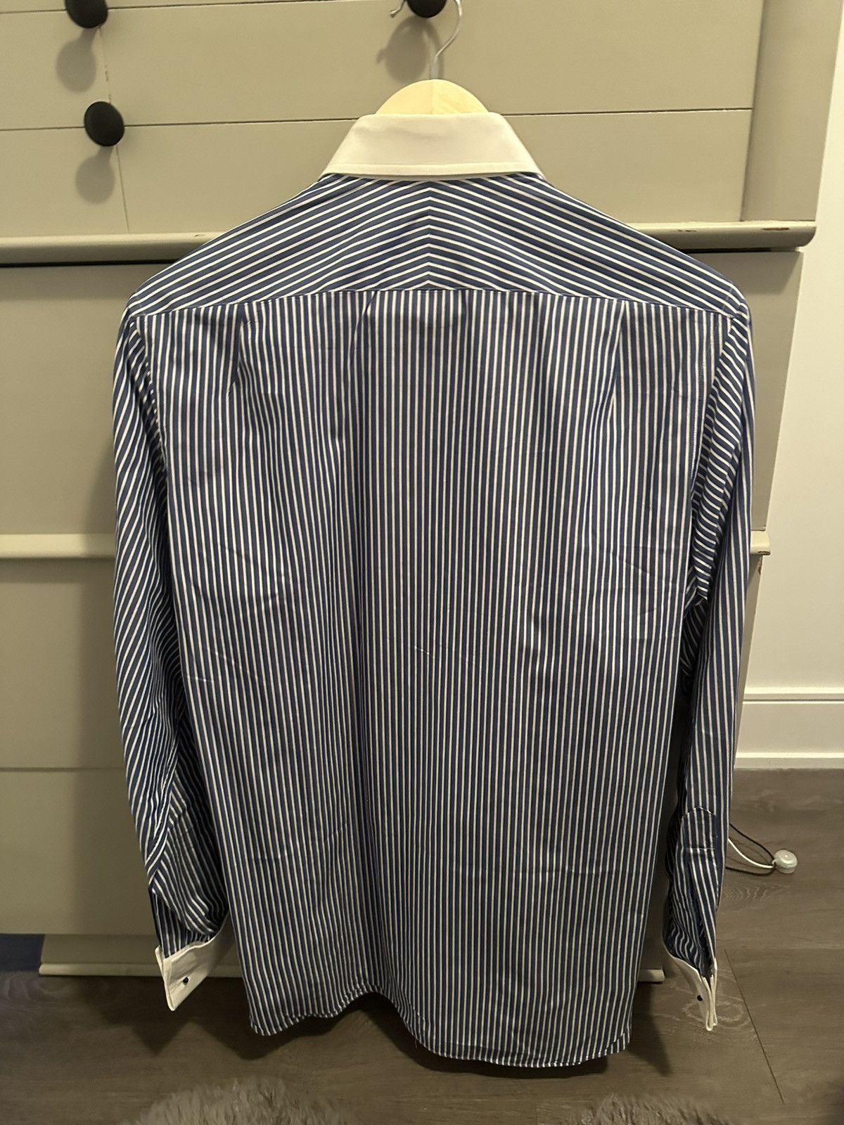 Turnbull & Asser Banker Stripe (15/38) Size US M / EU 48-50 / 2 - 3 Thumbnail