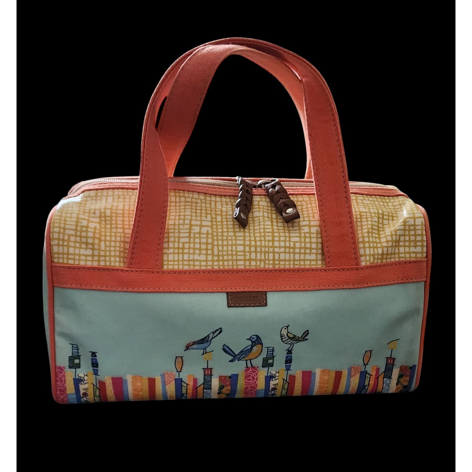 Fossil Fossil keeper cosmetic and toiletries coated canvas bag. Size ONE SIZE - 1 Thumbnail