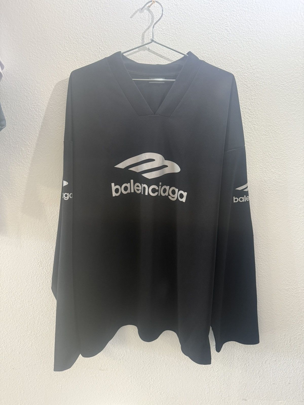 Balenciaga Balenciaga Ski Hockey Jersey Long Sleeve Size US XS / EU 42 / 0 - 1 Thumbnail