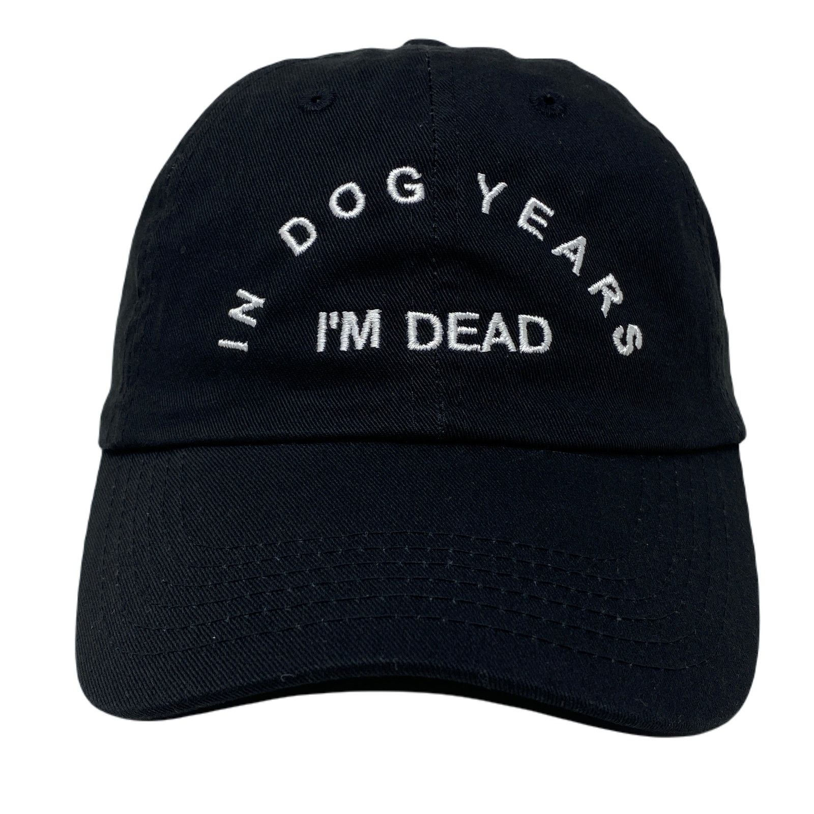 Other In Dog Years I’m Dead RIP Dad Hat Size ONE SIZE - 5 Thumbnail