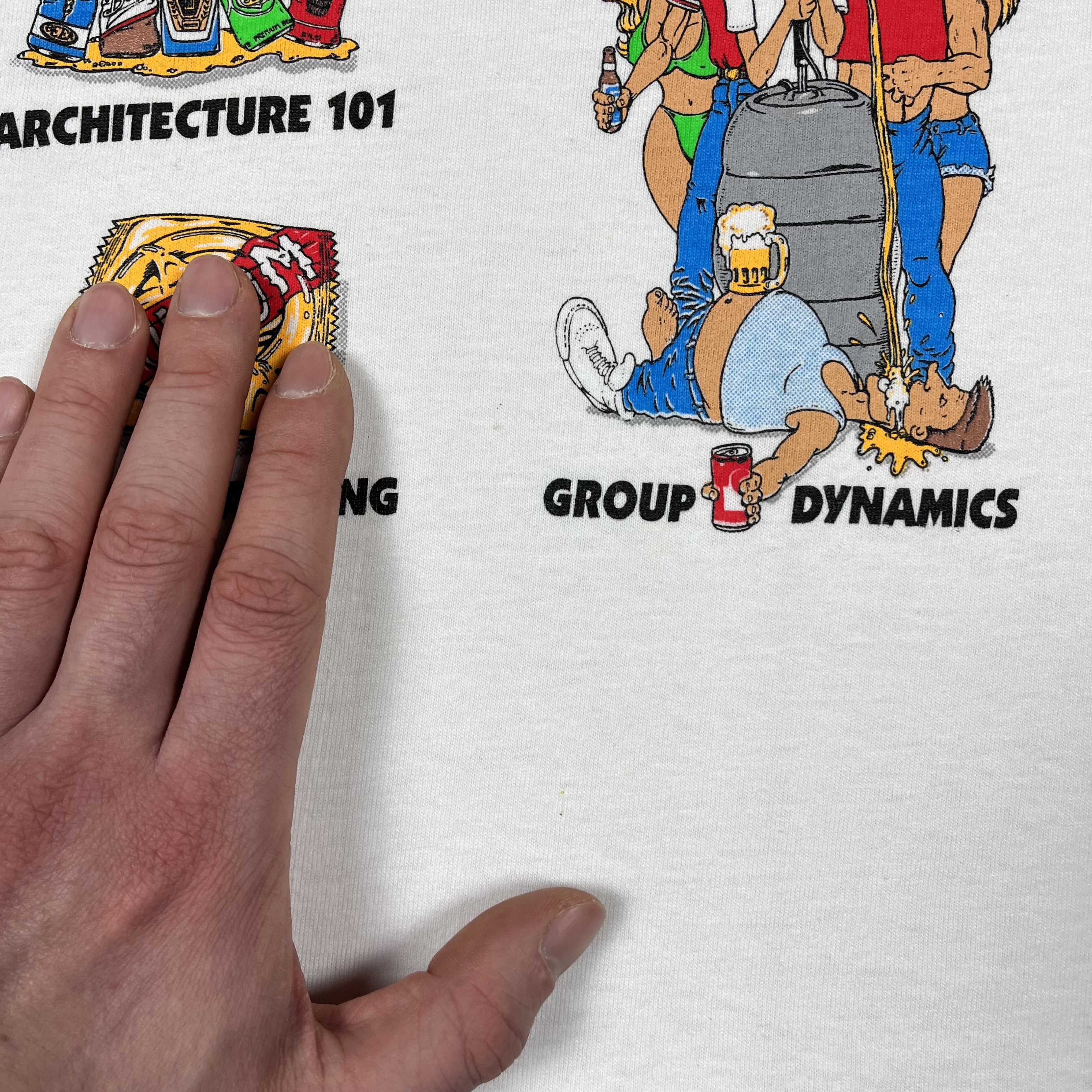Vintage Vintage “What I really Learned At Princeton” T Shirt 1994 Size US XL / EU 56 / 4 - 9 Thumbnail