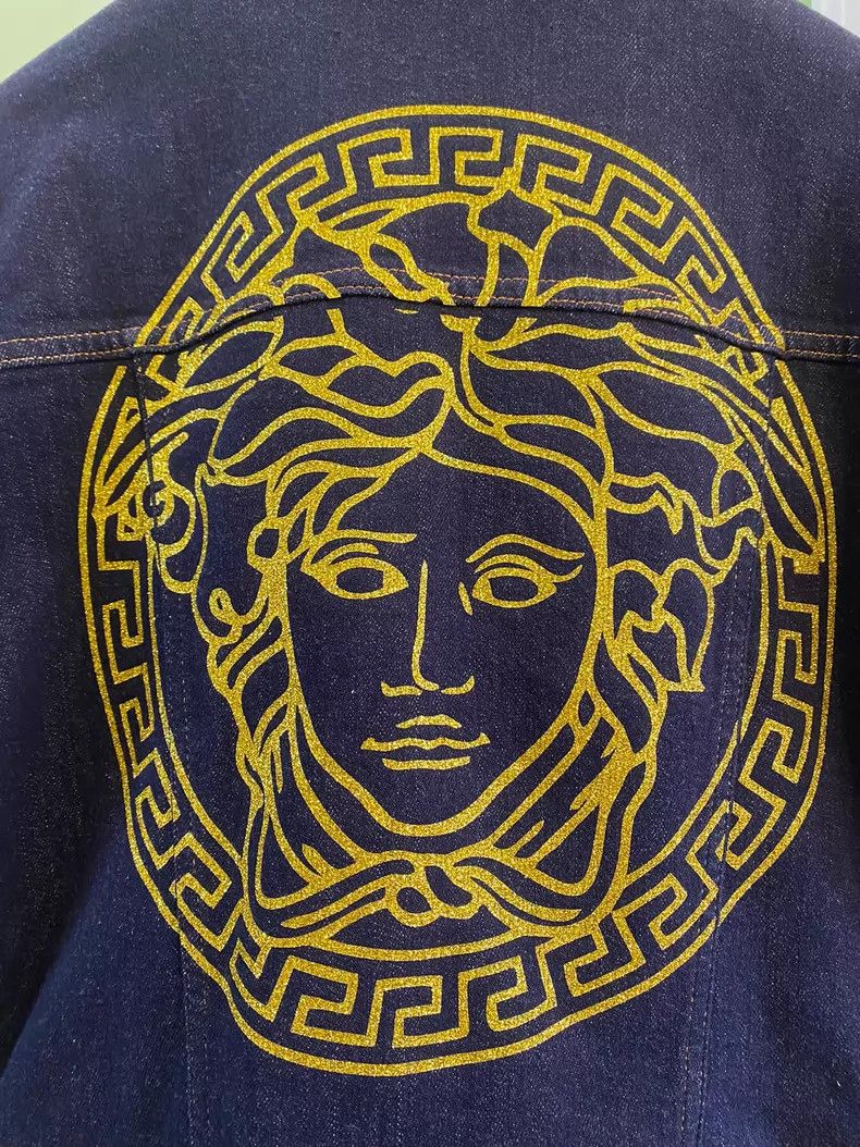 Versace Versace Medusa denim jacket Size US XS / EU 42 / 0 - 3 Thumbnail
