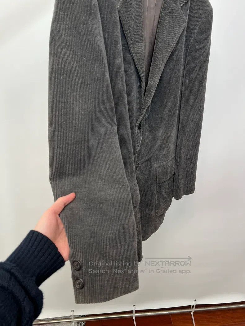 Yohji Yamamoto YOHJI YAMAMOTO Corduroy Blazer Jacket Size US M / EU 48-50 / 2 - 4 Thumbnail