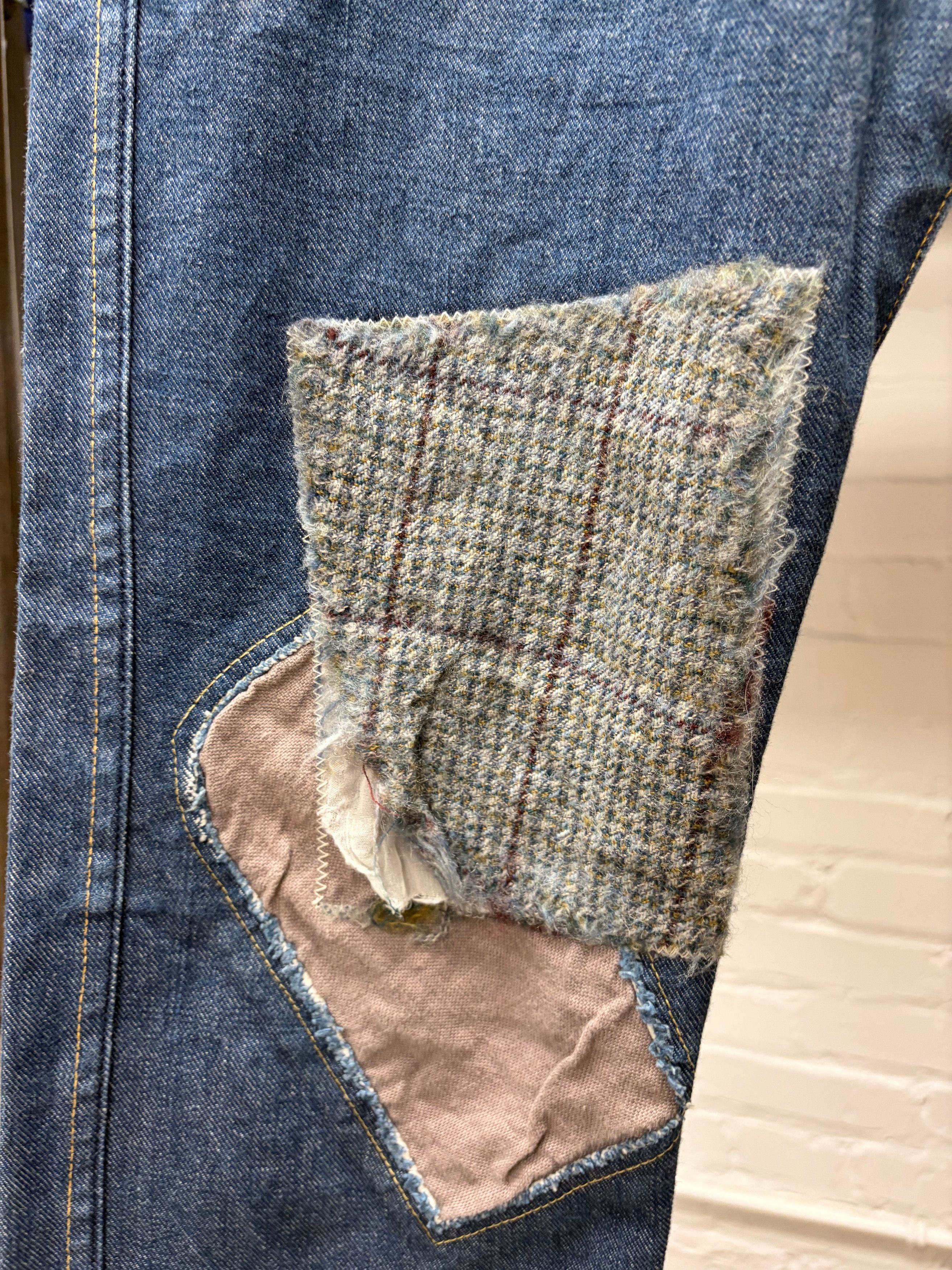 Junya Watanabe 2015 Junya Watanabe Patchwork Denim Size US 32 / EU 48 - 3 Thumbnail