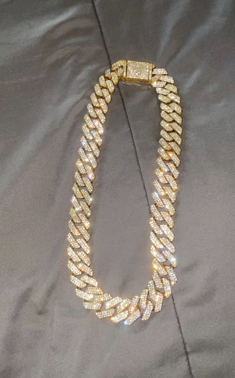 Other New Iced Out Bust Down 22 Inch Cuban Chain | Grailed