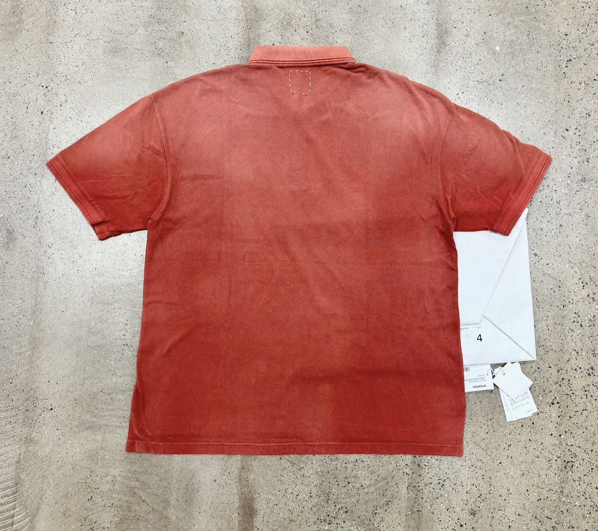 Visvim VISVIM 23SS JUMBO WELLER S/S DMGD Polo Size US XL / EU 56 / 4 - 9 Thumbnail