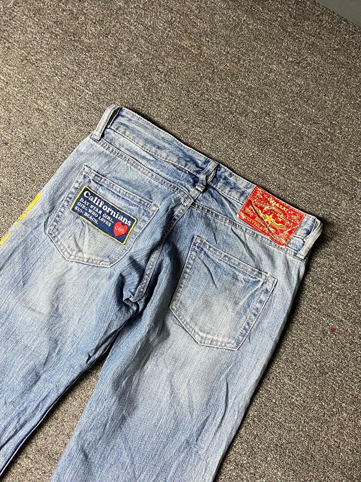 Japanese Brand Co & Lu Japanese Brand Printed Denim Jeans (153) Size US 30 / EU 46 - 5 Thumbnail
