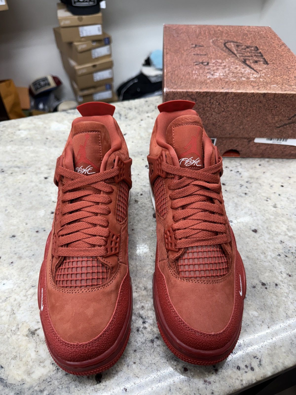 Nike Air Jordan 4 Retro OG SP Nigel Sylvester Brick By Brick Size US 9 / EU 42 - 3 Thumbnail