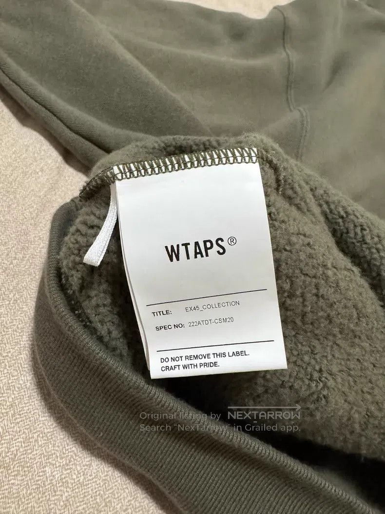 Wtaps Wtaps Embroidered Sweatshirt Hoodie Size US M / EU 48-50 / 2 - 6 Thumbnail