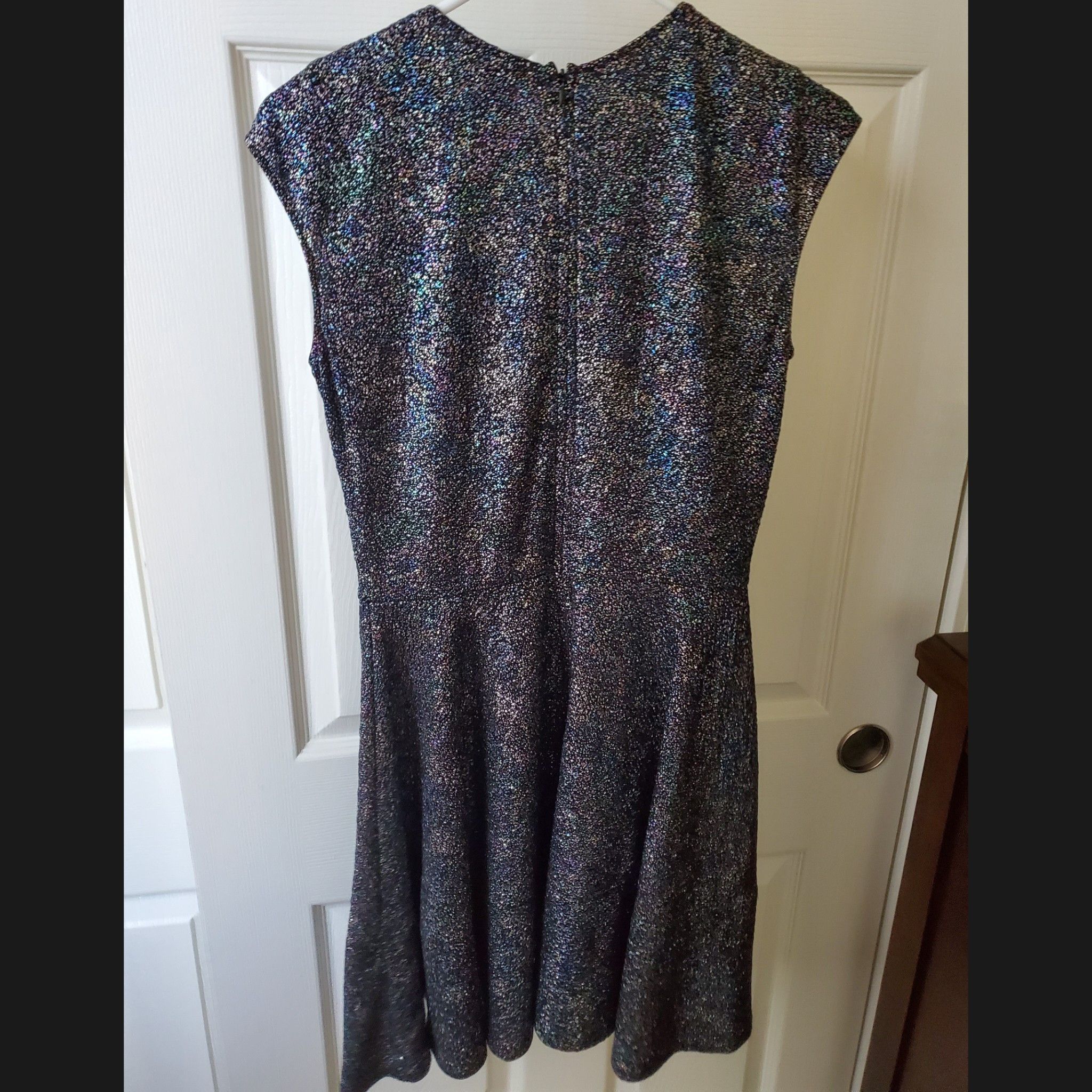 Bar III Multi-colored sparkly Bar lll dress (size L) Size L / US 10 / IT 46 - 2 Thumbnail