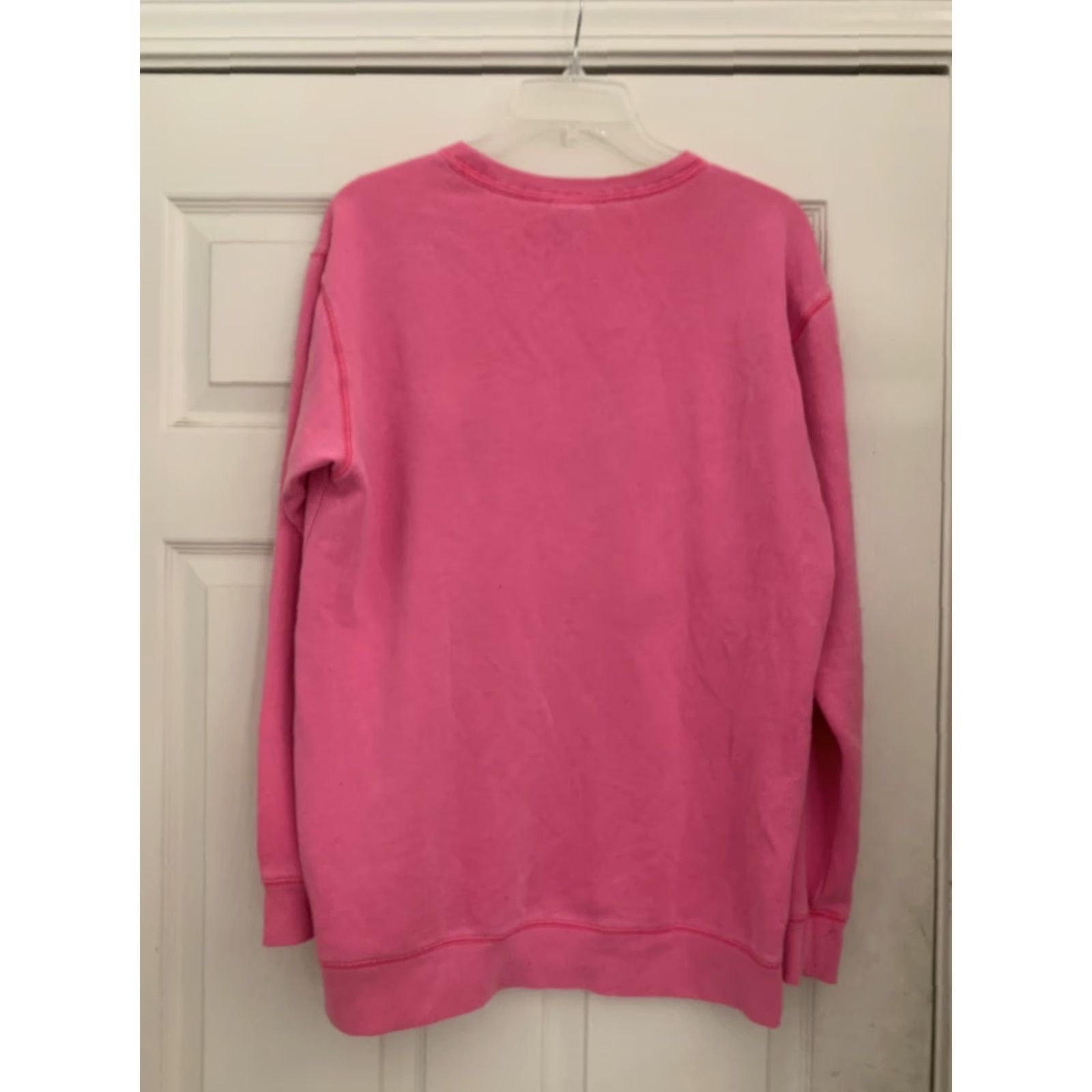 Pinko VINTAGE Victoria Secret PINK Pink Long Sleeve T-Shirt Women’s Small S Pink Womens Shirt Long Sleeve Size S / US 4 / IT 40 - 4 Thumbnail