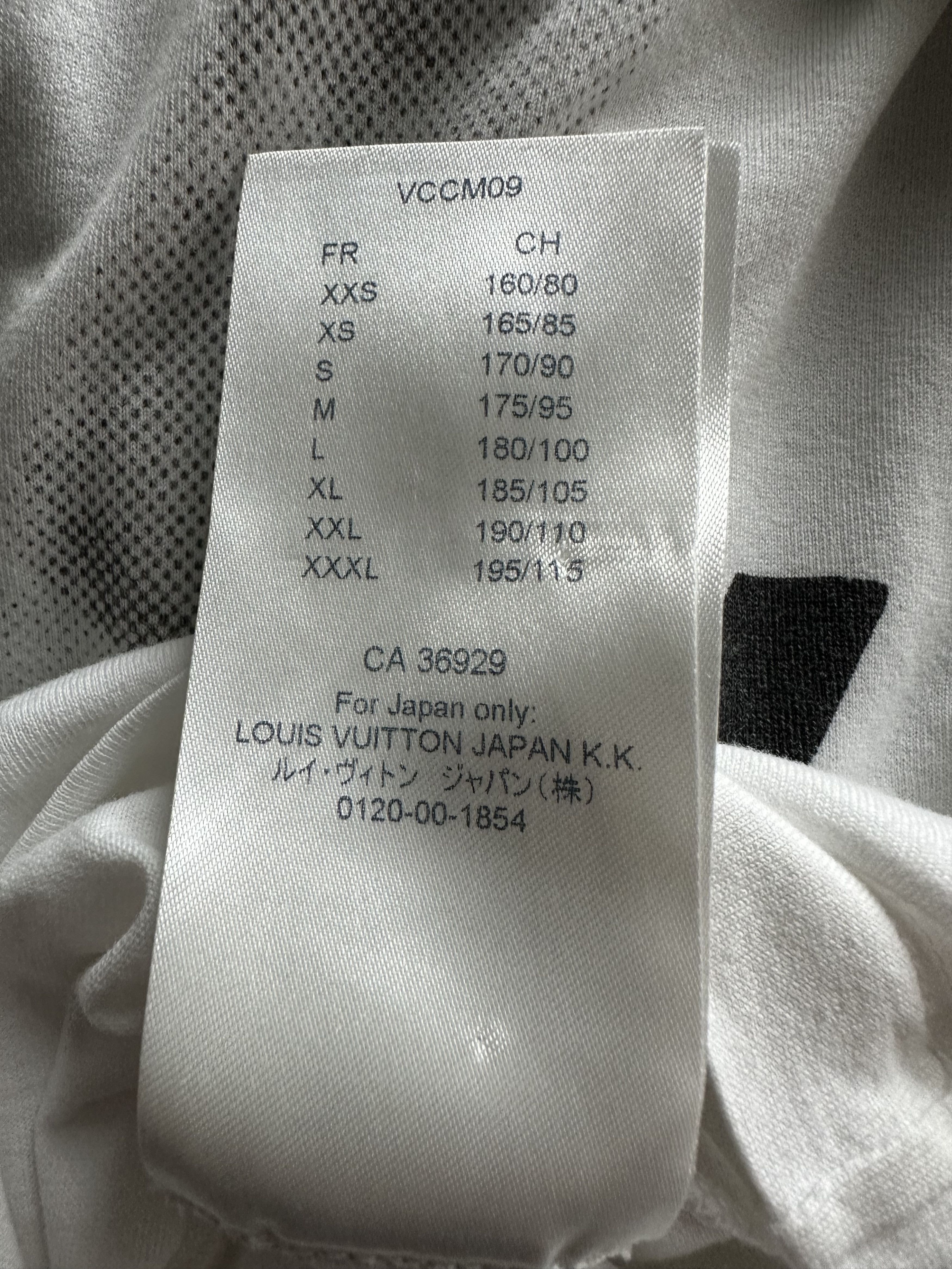 Louis Vuitton Louis Vuitton White Peace & Love T-Shirt Size US S / EU 44-46 / 1 - 5 Thumbnail