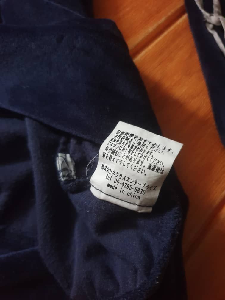 Japanese Brand Lyeon blue colour collar shirt Size L / US 10 / IT 46 - 5 Thumbnail