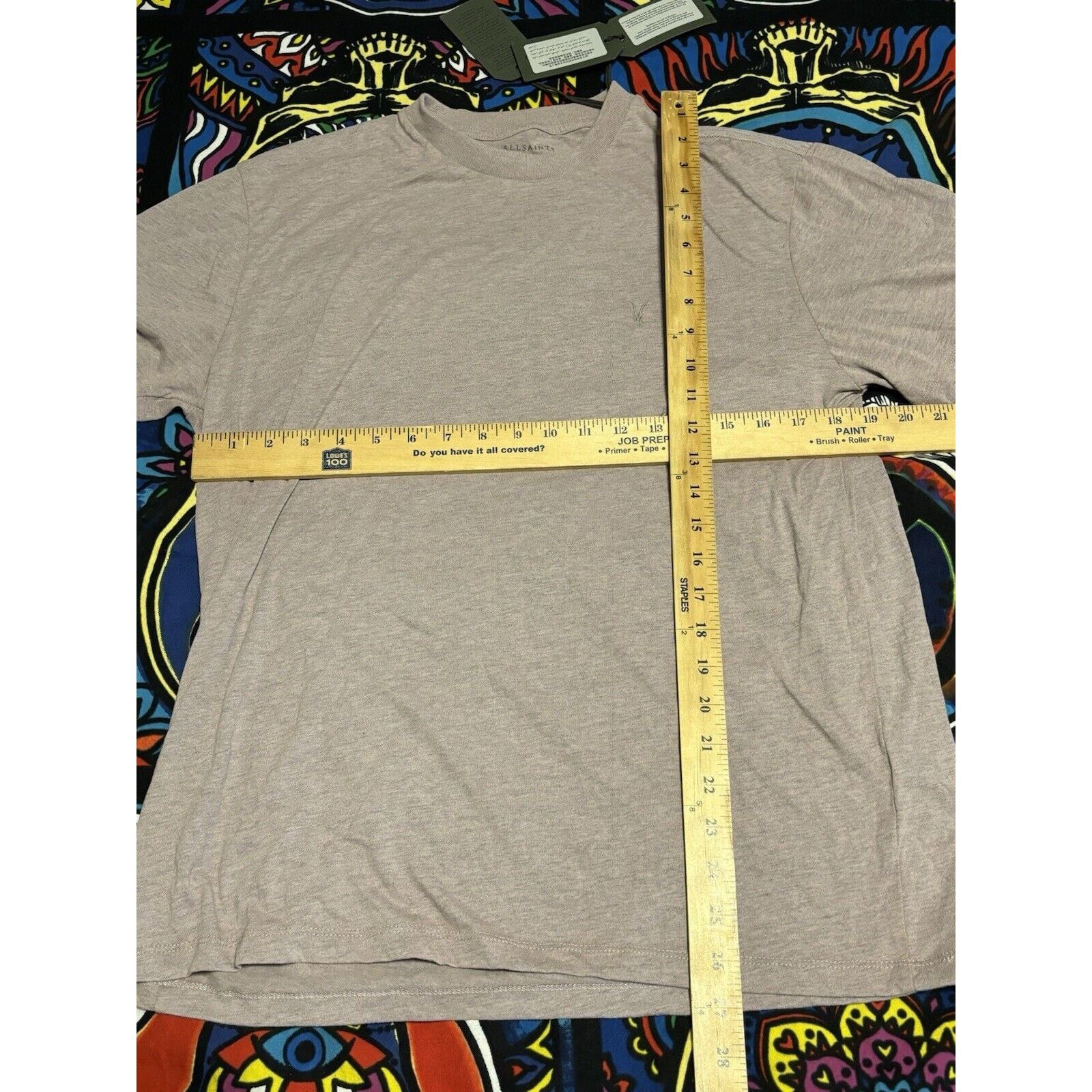 Other vintage all saints shirt Blank Plain Logo Hype Fashion large Size US L / EU 52-54 / 3 - 3 Thumbnail