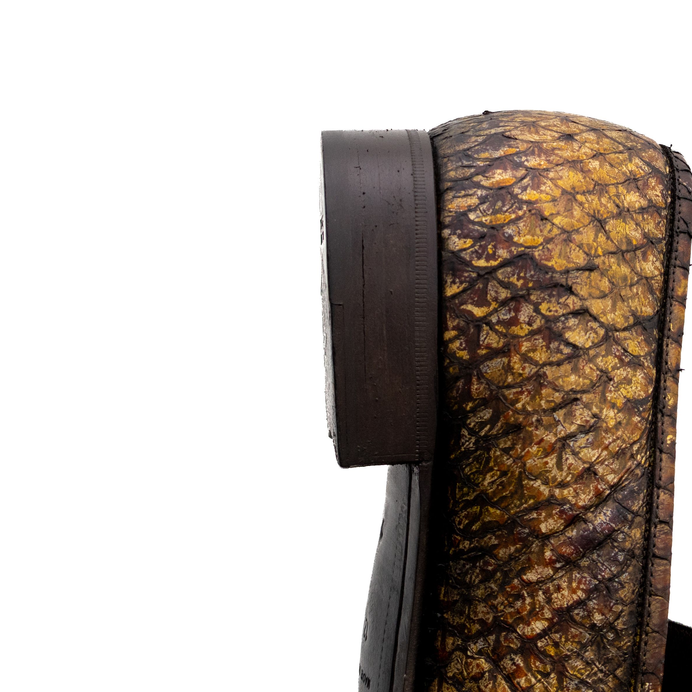 Salvatore Ferragamo Salvatore Ferragamo Python Snakeskin Loafers Gold US 12 Size US 12 / EU 45 - 15 Thumbnail