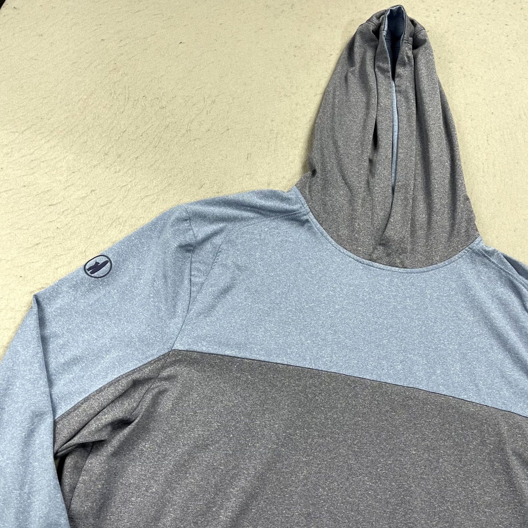 johnnie-O johnnie-O Hoodie Mens Large Blue Grayhawk Performance Golf Sweatshirt Pullover Size US L / EU 52-54 / 3 - 3 Thumbnail