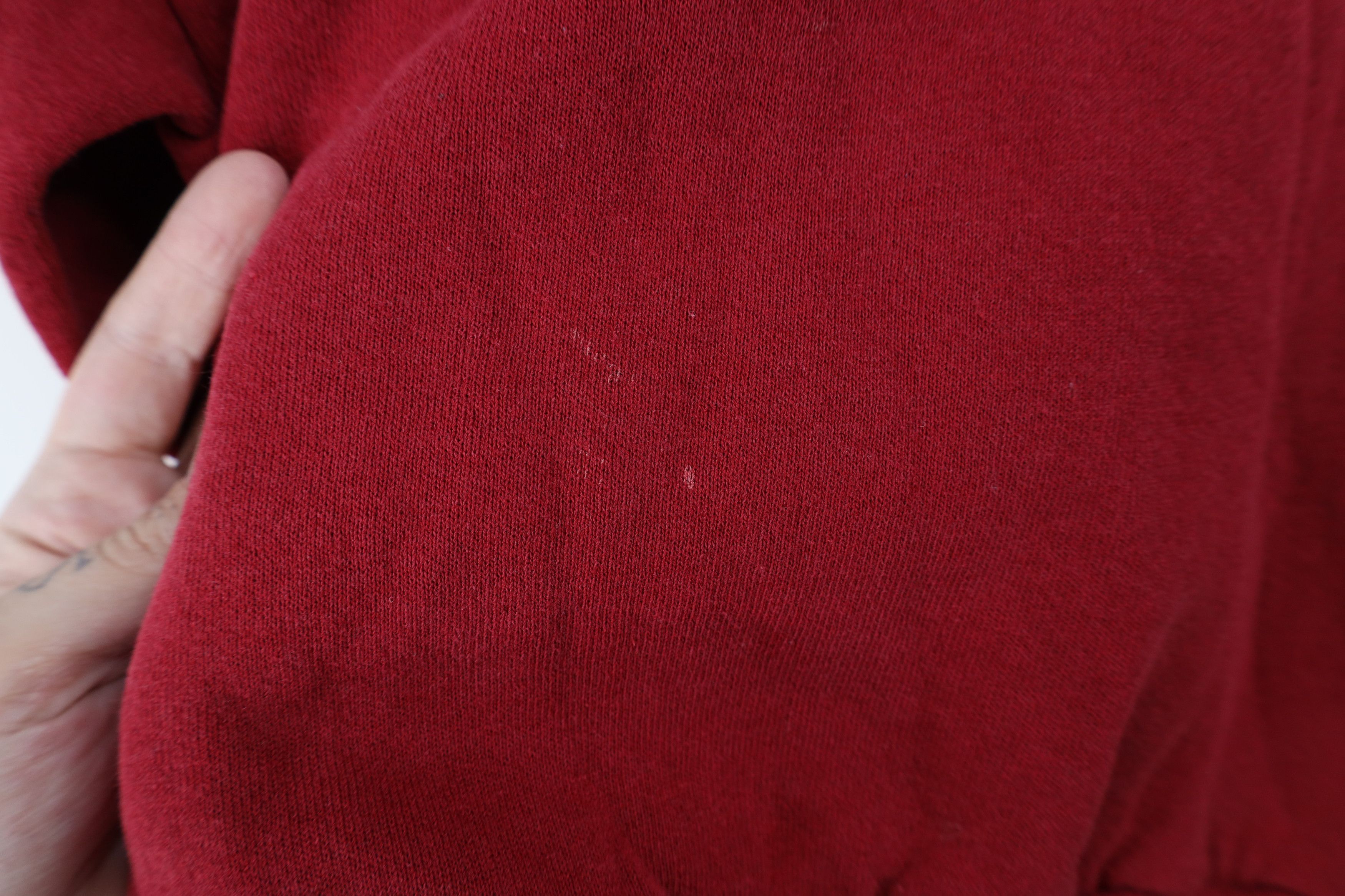 Vintage Vintage 90s Streetwear Heart Turtleneck Sweatshirt USA Size L / US 10 / IT 46 - 9 Thumbnail