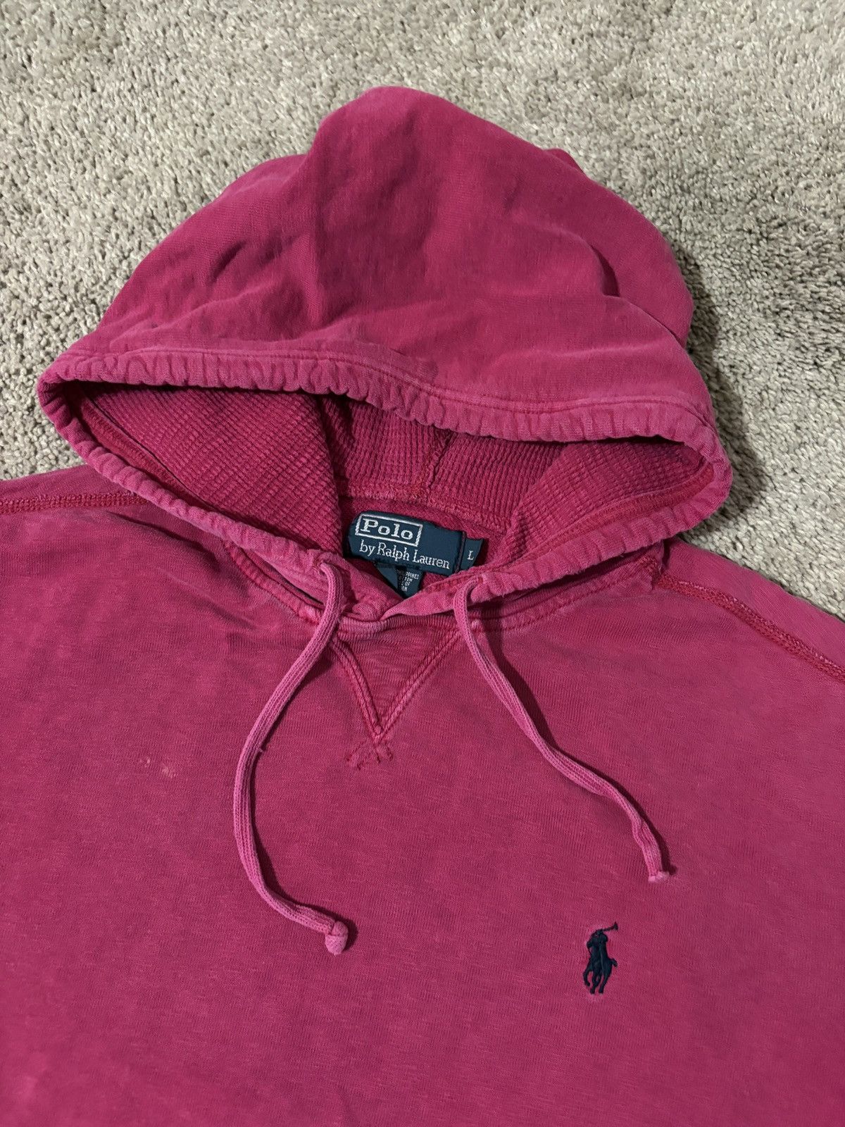 Polo Ralph Lauren Vintage Y2K Polo Ralph Lauren Pullover Hoodie Men Size Large Size US L / EU 52-54 / 3 - 1 Thumbnail
