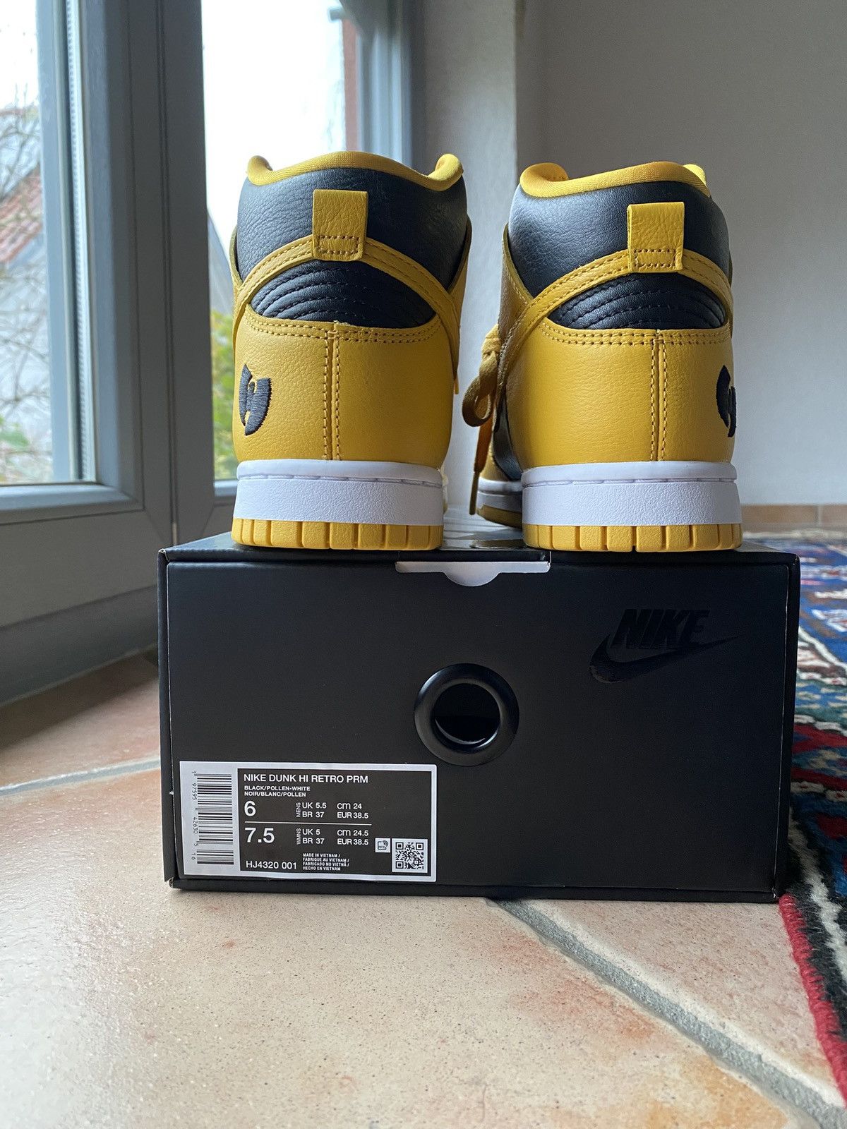 Nike Nike Dunk Hi “Wu Tang” Size US 7.5 / IT 37.5 - 4 Thumbnail