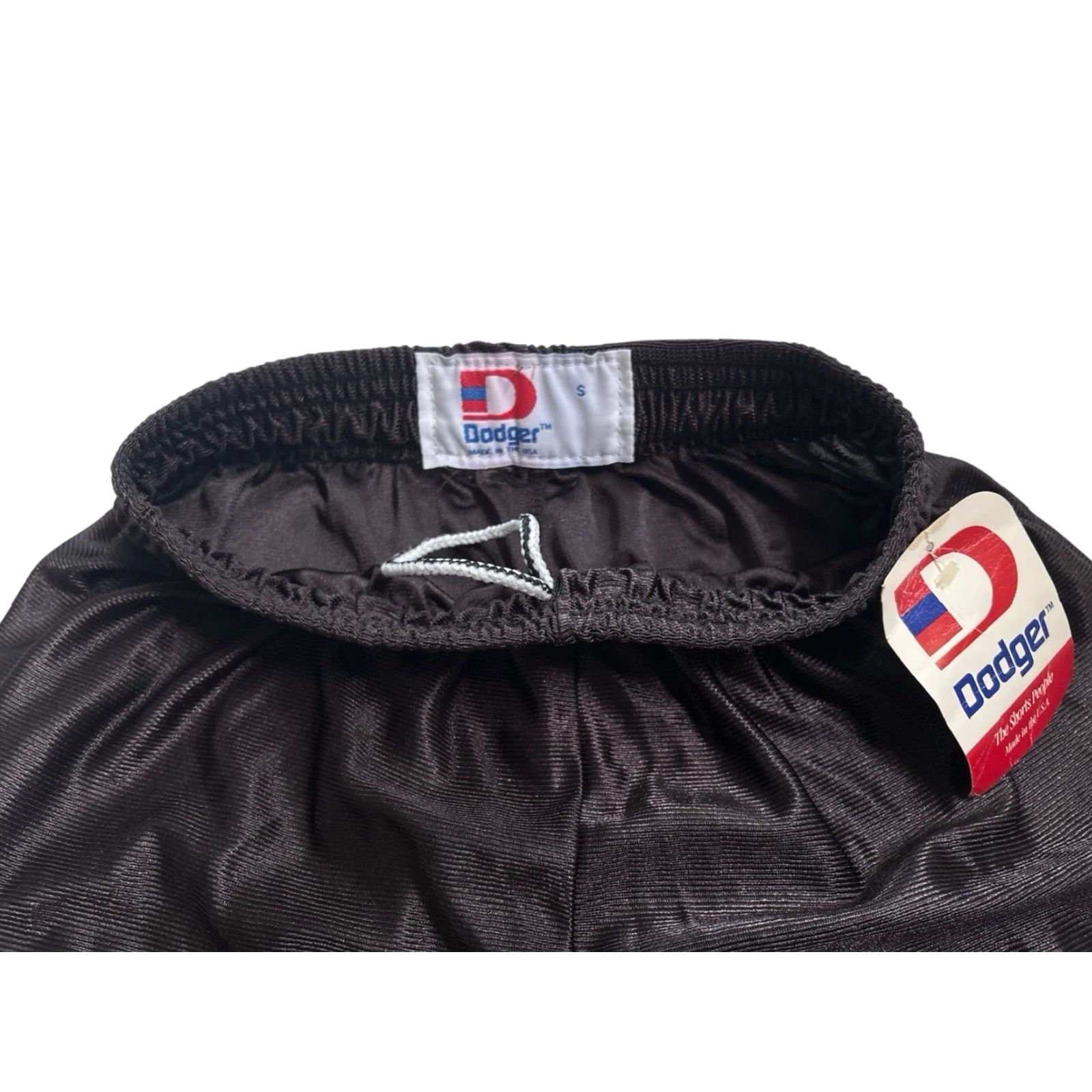 Vintage VINTAGE Dodgers Dazzle Basketball Shorts Mens S Black 90s NOS NWT Made in USA Athletic Activewear Basketball Mens Size US 29 - 5 Thumbnail