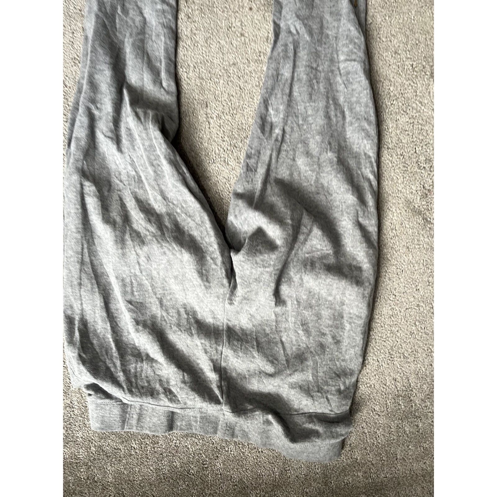 Gap VINTAGE Gap Womens Pants Gray Size Medium Sweatpants Tapered Mid Rise Ankle Zip Elastic Waist Womens Size 32" / US 10 / IT 46 - 4 Thumbnail
