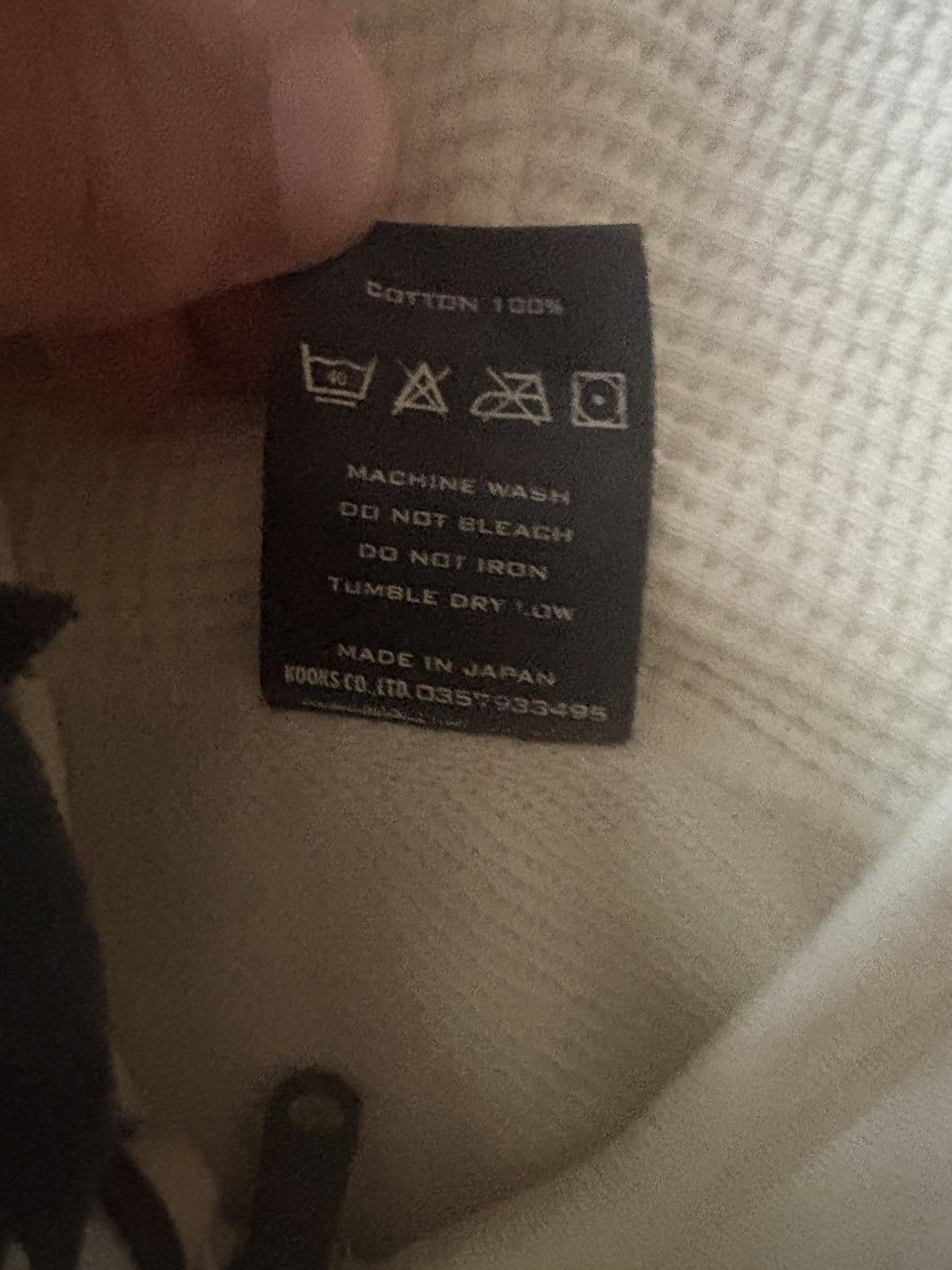 Number (N)ine White Number (N)ine Zipup Size US S / EU 44-46 / 1 - 5 Thumbnail
