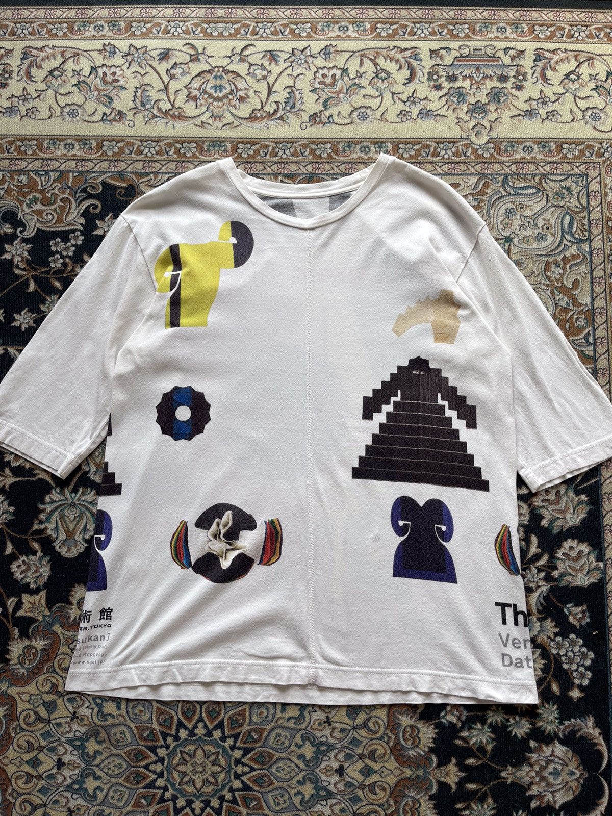 Homme Plisse Issey Miyake 2016 Issey Miyake ‘Art Of Issey Miyake’ Tee A1 Size US L / EU 52-54 / 3 - 8 Thumbnail