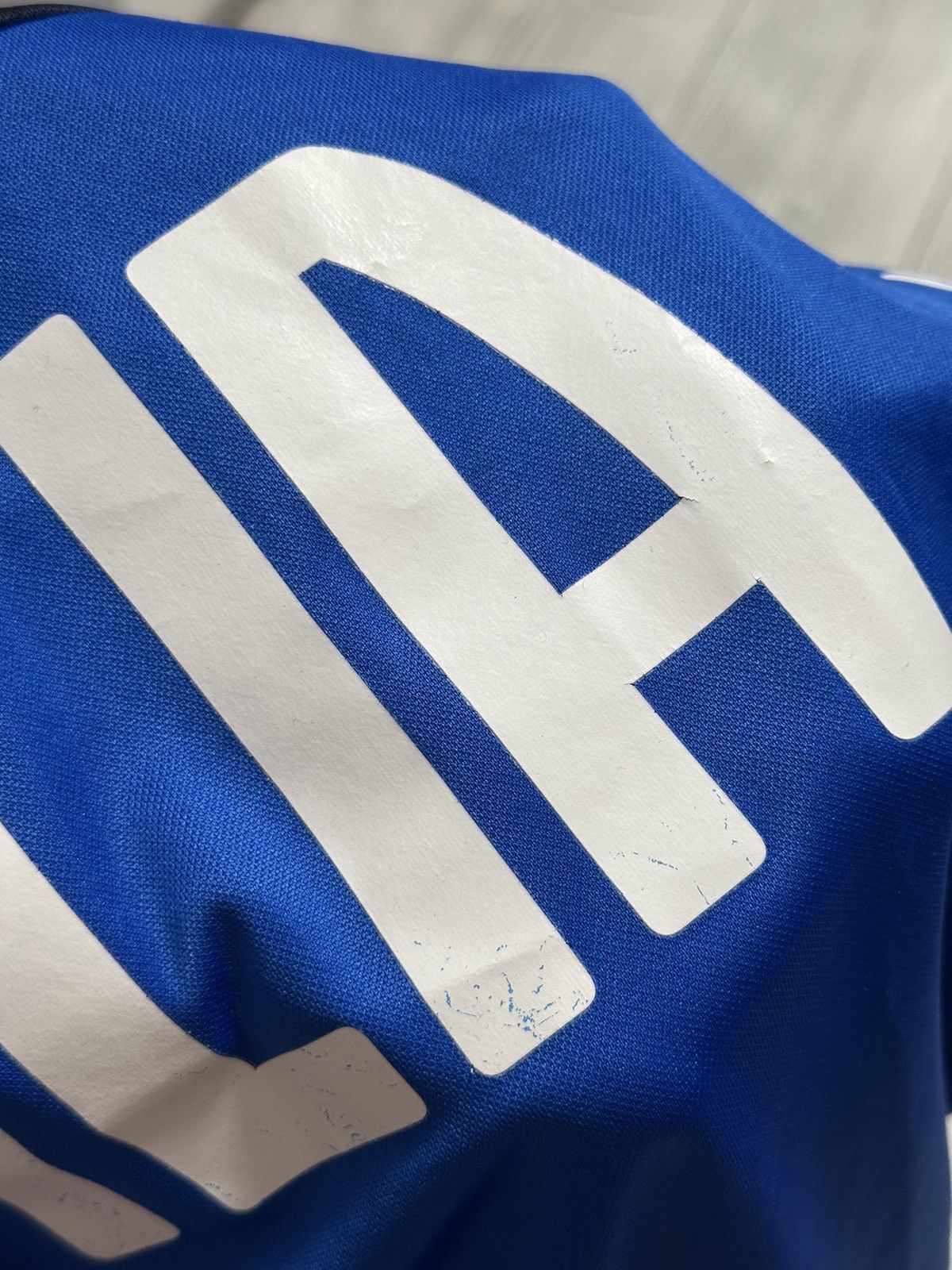 Puma Vintage Puma ITALY 2014/2015 FOOTBALL TRAINING SHIRT JERSEY Size US L / EU 52-54 / 3 - 7 Thumbnail