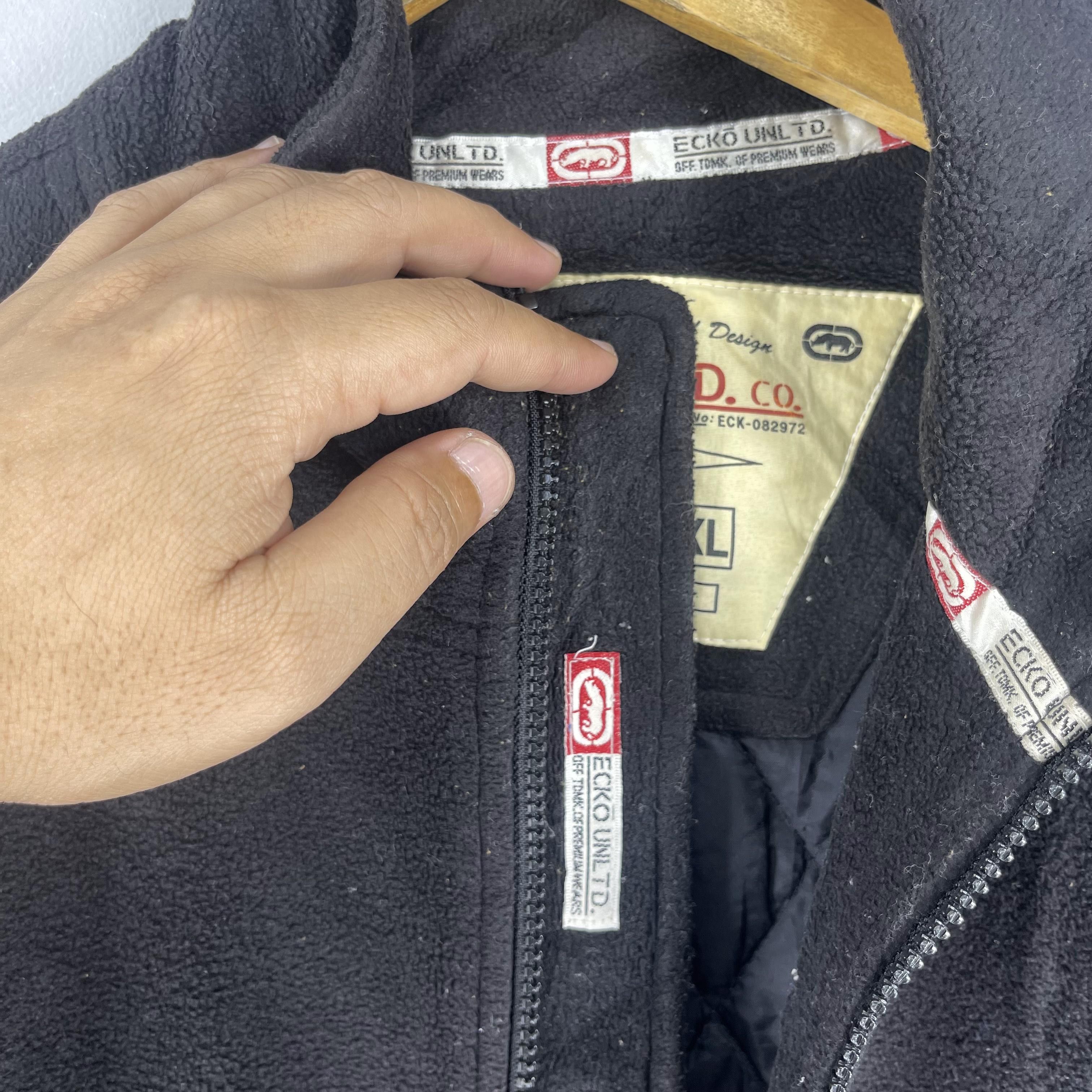 Ecko Unltd. Vintage 1990s Ecko Unltd Cold Weather Warmer Fleece Jacket Size US L / EU 52-54 / 3 - 7 Thumbnail