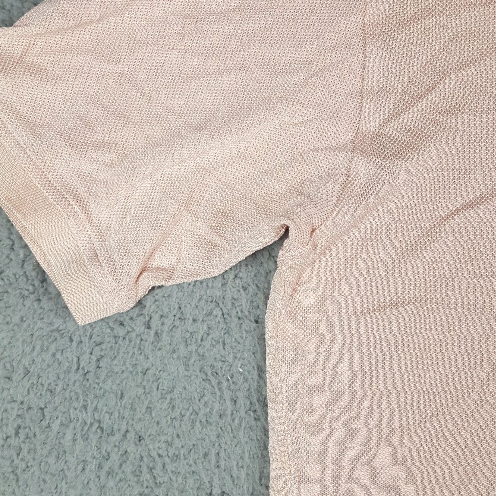 Vintage Pink Preppy 100% Silk Knit Collared Polo Women's Size L Pink Polo Shirt Silk Knit Collared Button Golf Shirt Alexa Sterling Size L / US 10 / IT 46 - 5 Thumbnail