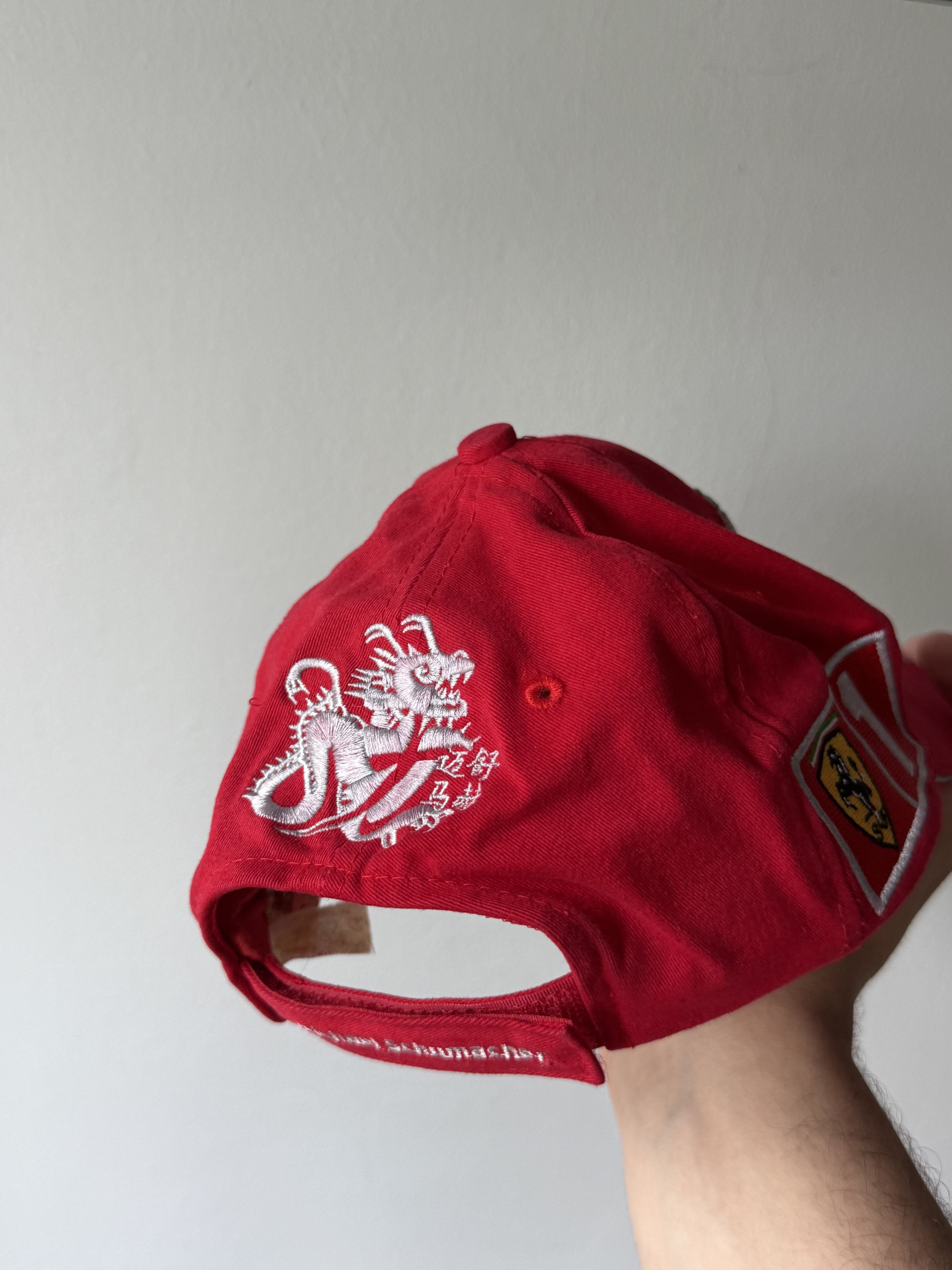 Formula 1 Vtg Michael Schumacher Ferrari F1 World Champion Racing Cap Size ONE SIZE - 6 Thumbnail