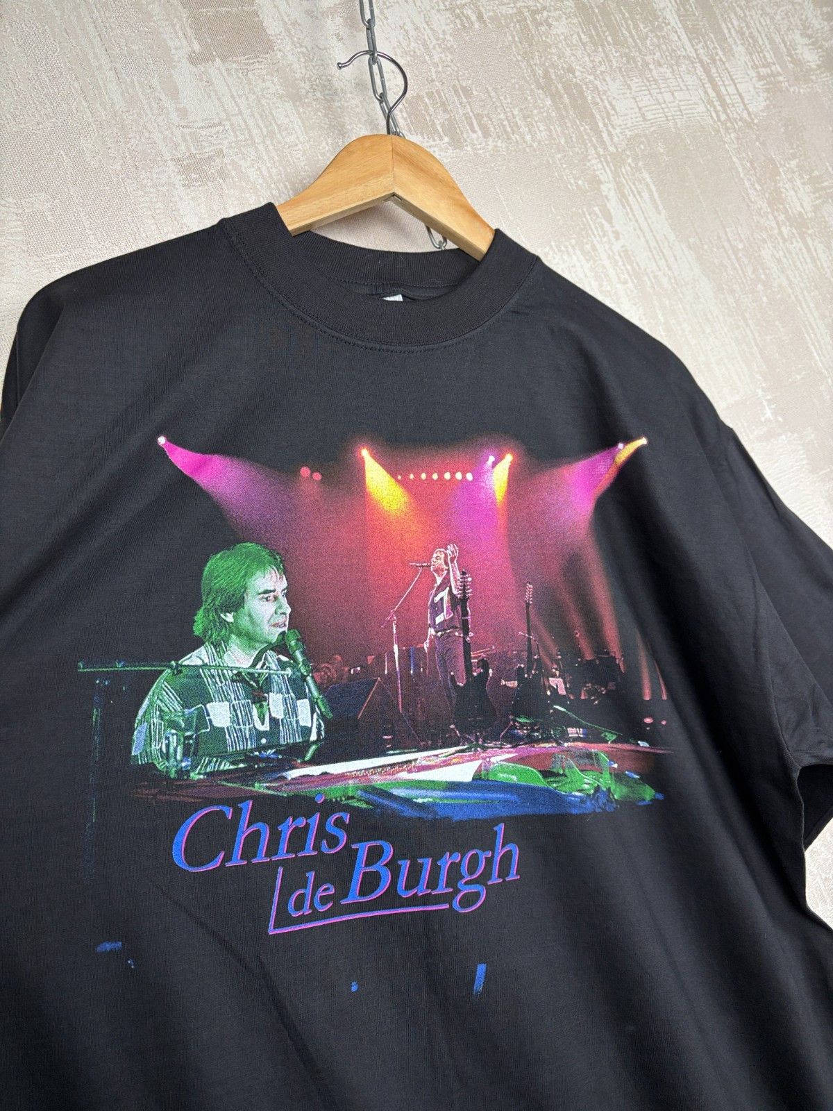 Vintage Vintage Chris de Burgh Summer Tour 1998 T-shirt Size US XL / EU 56 / 4 - 4 Thumbnail