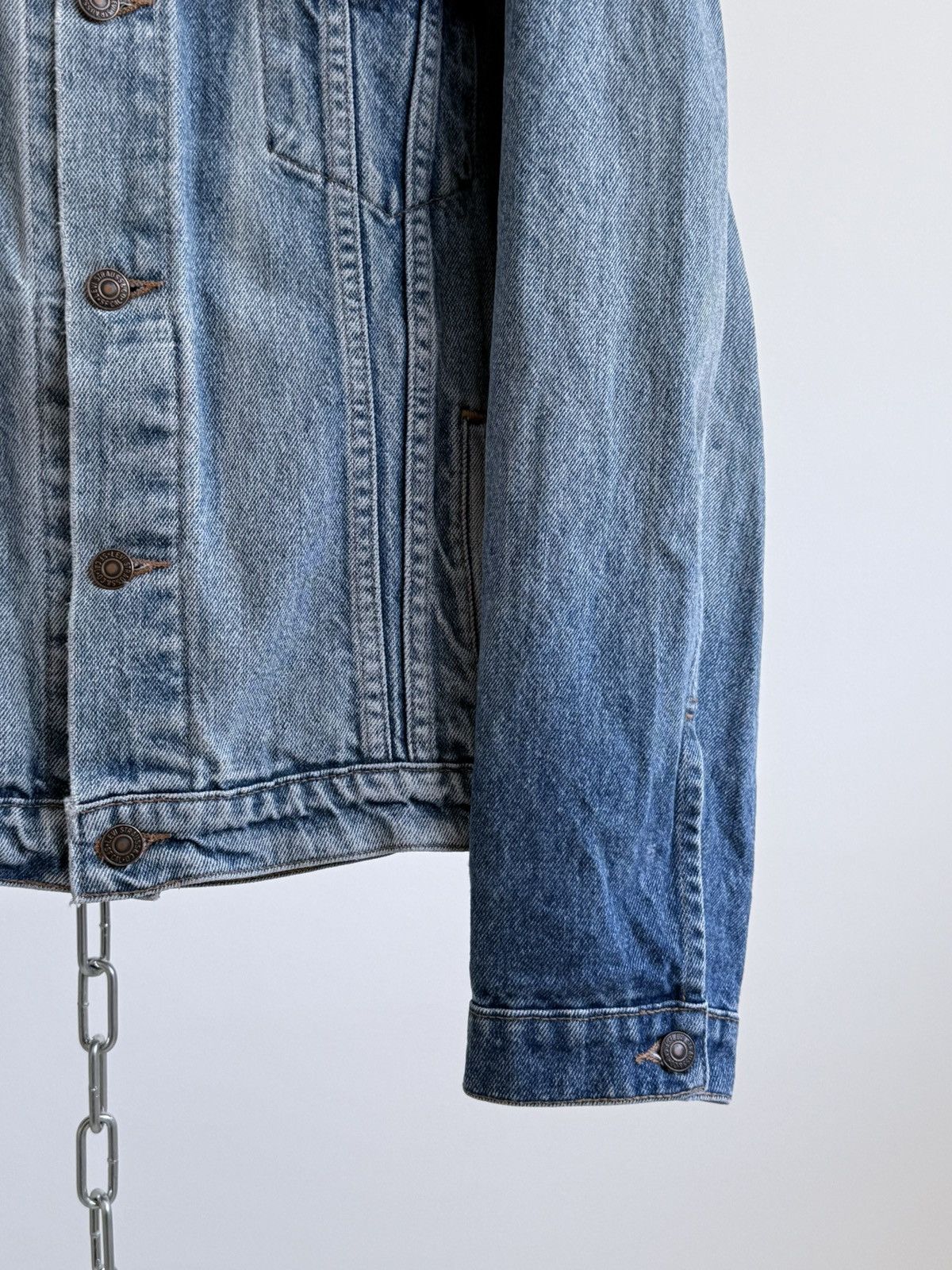 Levi's Vintage 80s Levi’s Orange Tab Washed Denim Jacket Size US L / EU 52-54 / 3 - 6 Thumbnail