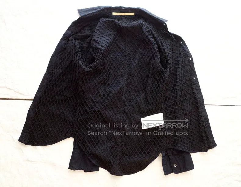 Carol Christian Poell Carol Christian Poell Mesh Shirt Size US S / EU 44-46 / 1 - 9 Thumbnail