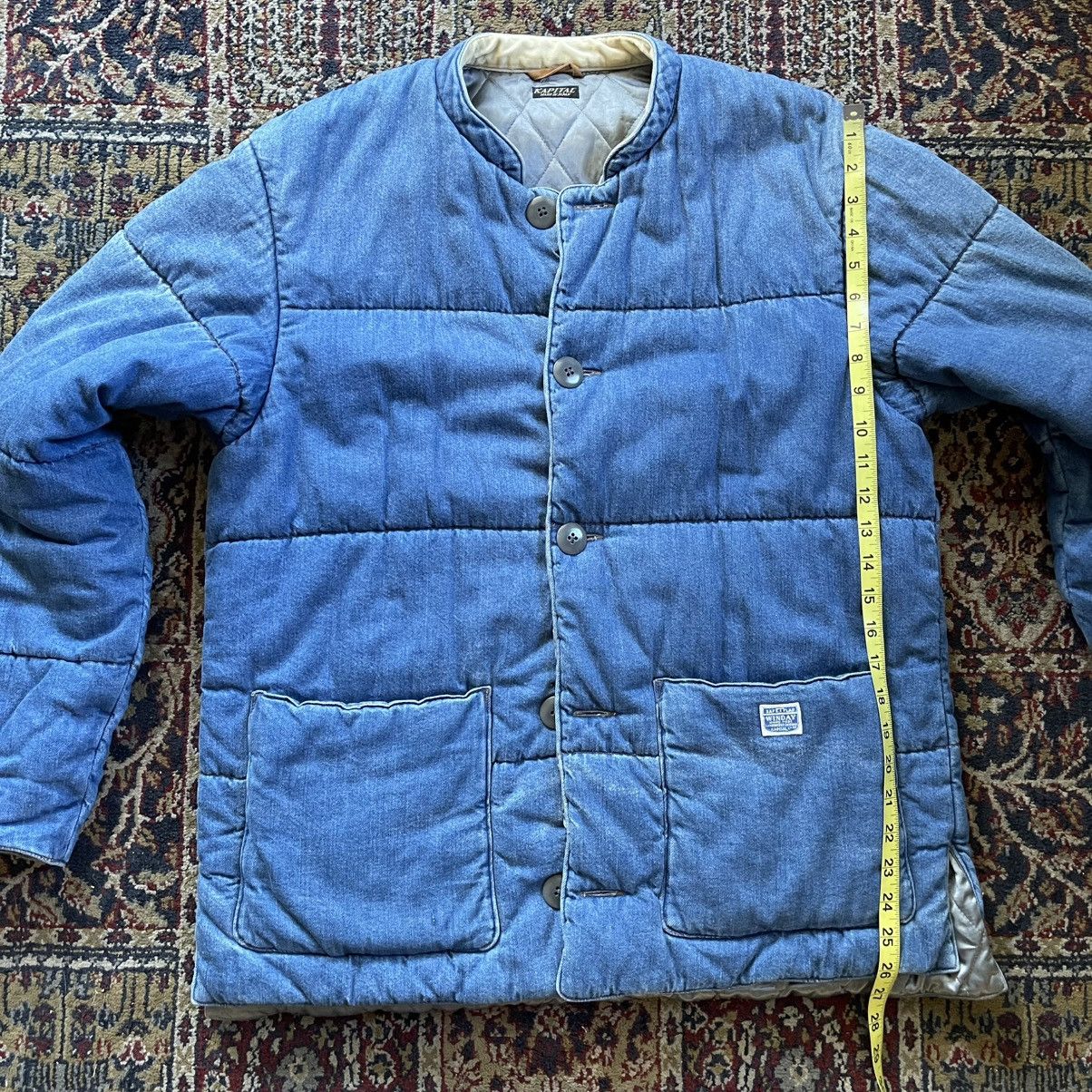 Kapital Kapital Quilted Samu Blouson - 8oz Washed Indigo Denim sz 3 Size US L / EU 52-54 / 3 - 12 Thumbnail