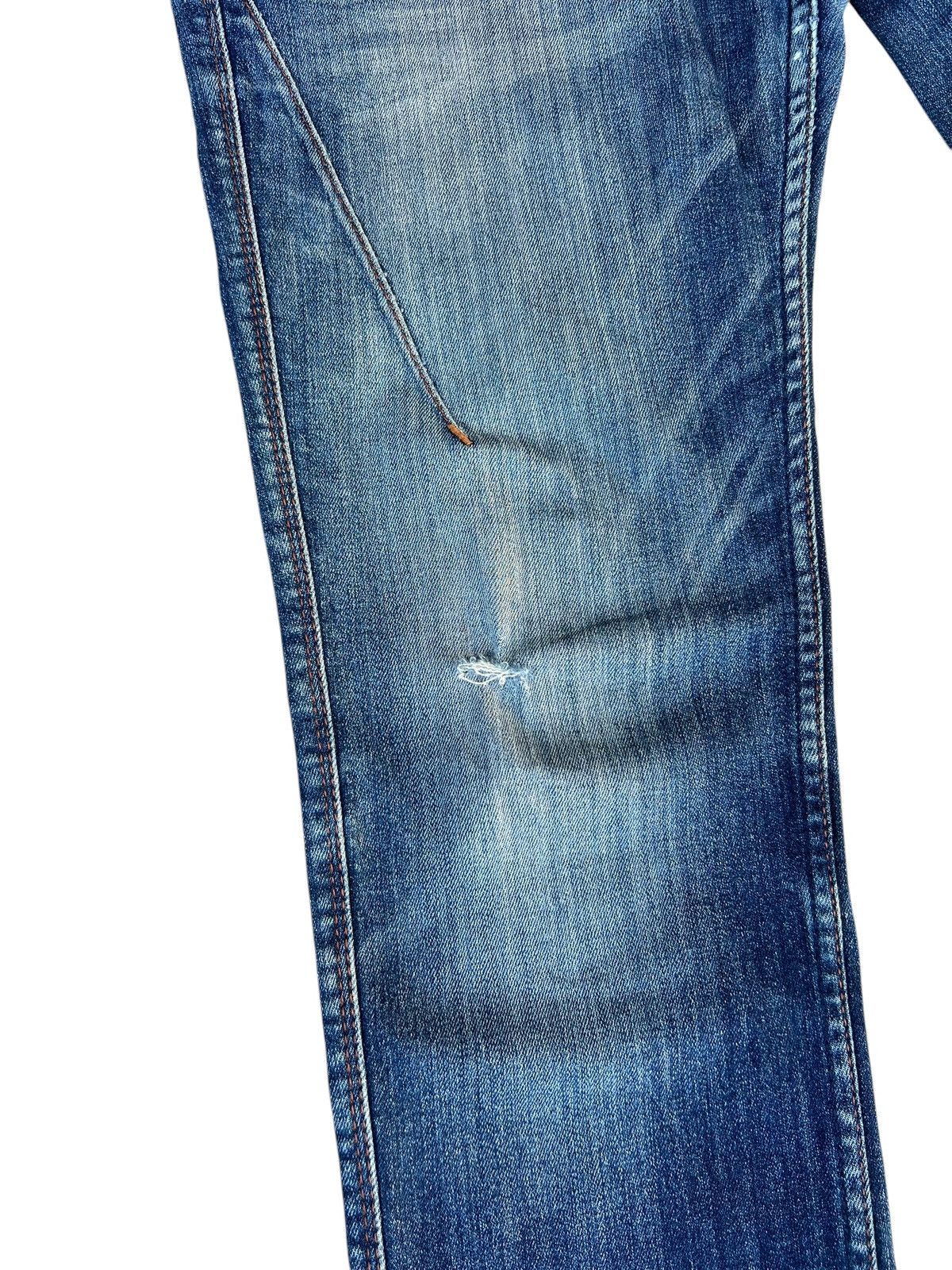 Nicole Club Distressed Mud Stretch Denim Nicole Hideaways Bootcut Jeans Size US 31 - 9 Thumbnail