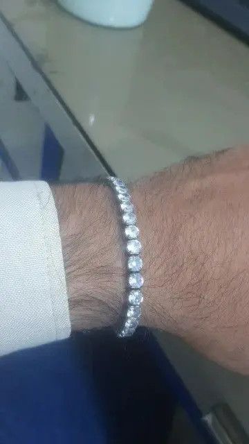 Jewelry 5 MM Tennis Chain Bracelet Size ONE SIZE - 4 Thumbnail
