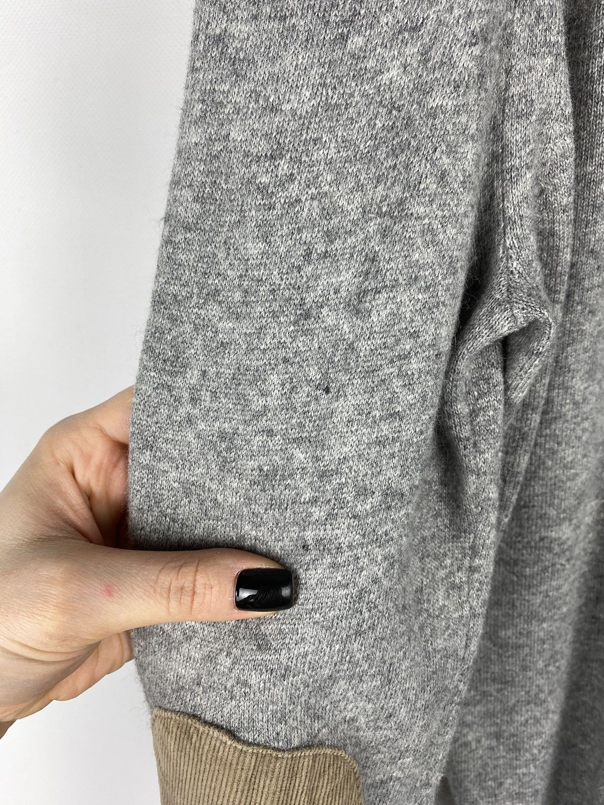 Allsaints Allsaints Elbow Patch men’s cardigan sweater size L Size US L / EU 52-54 / 3 - 18 Thumbnail